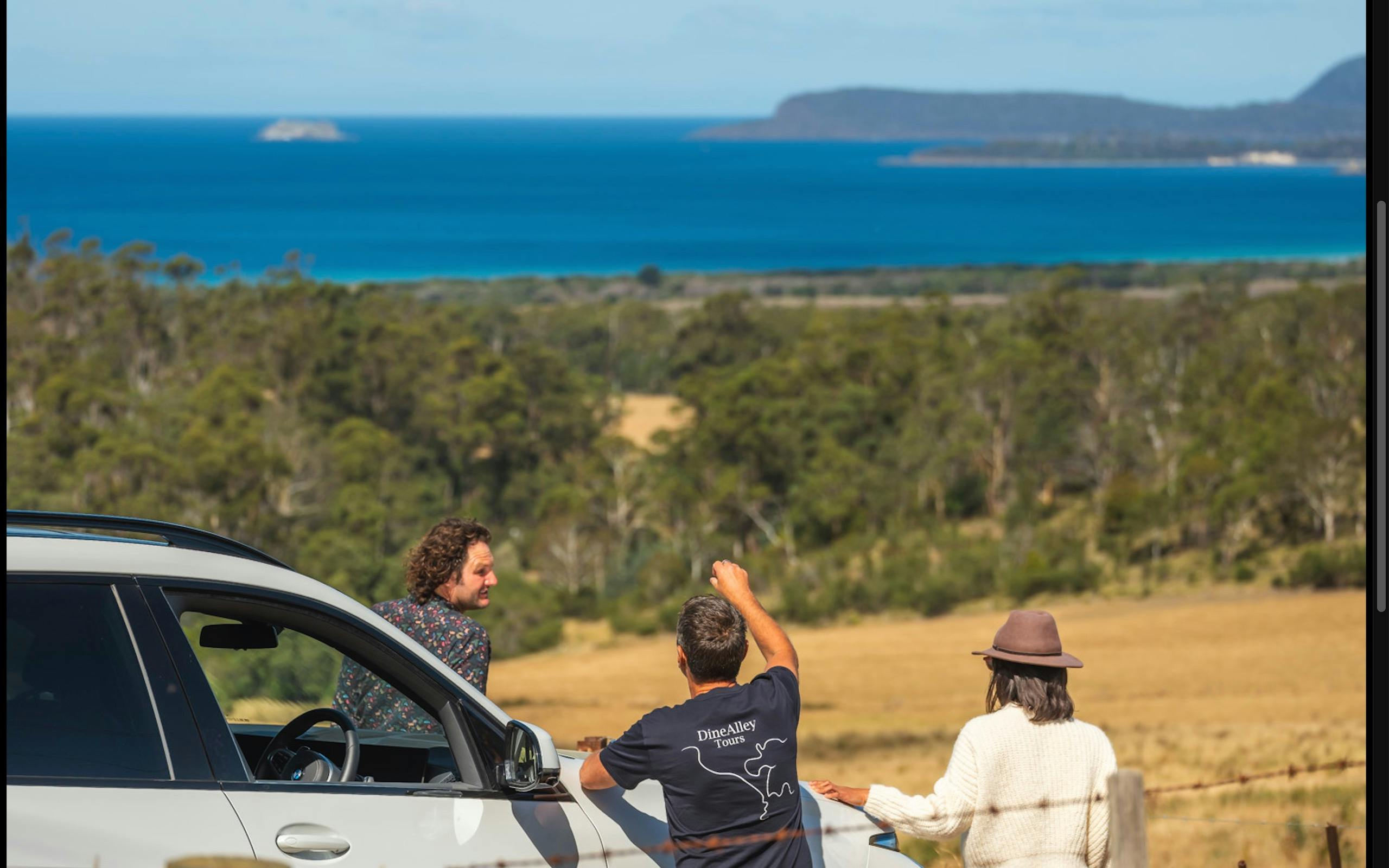 farm tours foodie tours views nature oysters ocean walks marion bay maria island vineyard distillery