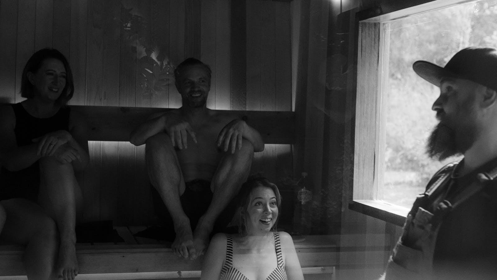 Guided sessions introduce guests to sauna culture and contrast therapy.