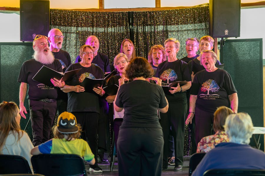 The Pride Choir in The Kazador