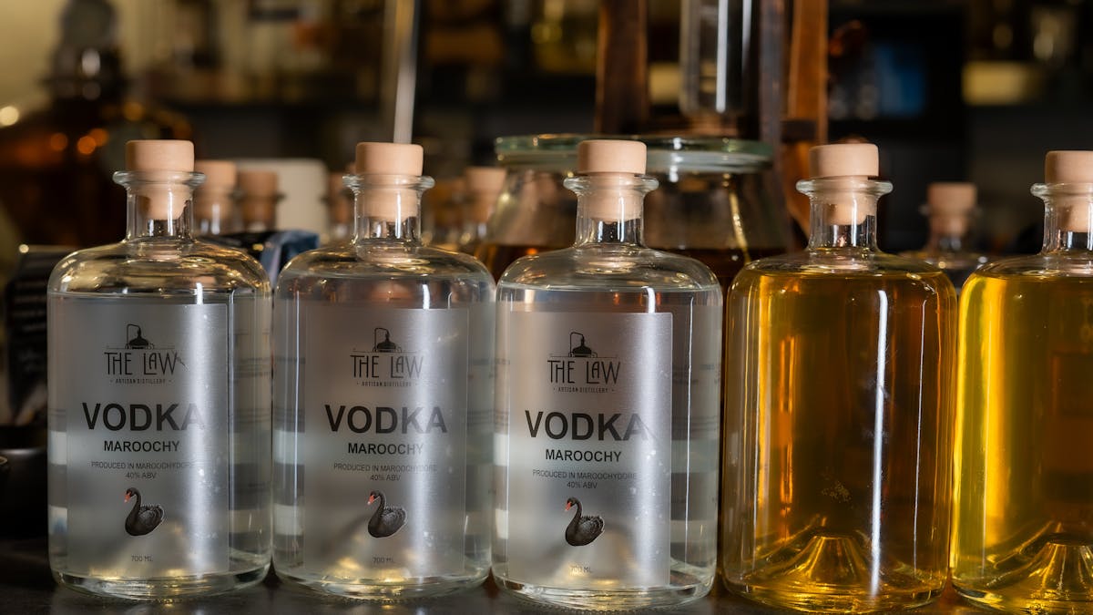 line of vodka