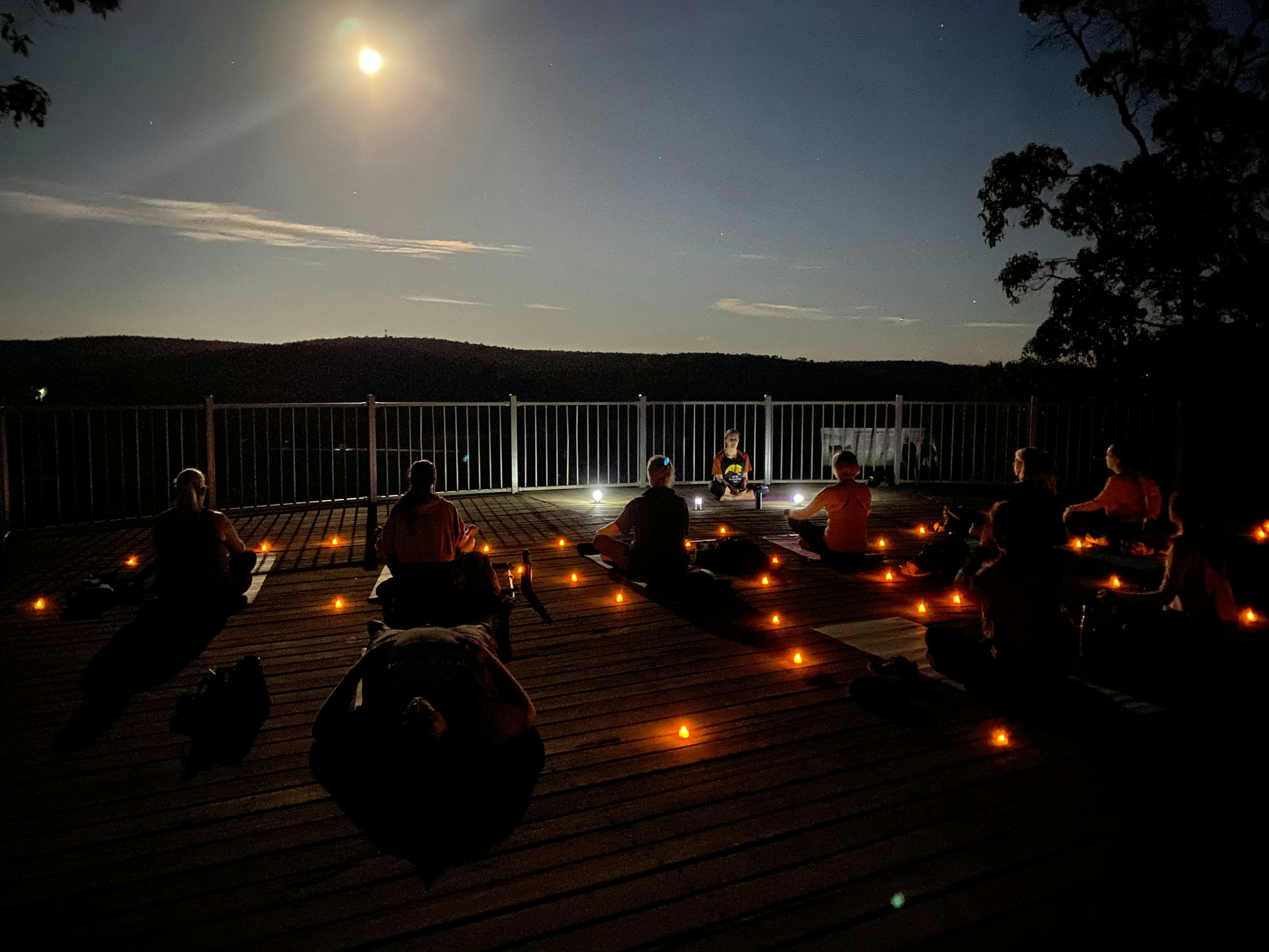 Full Moon Yoga Hiking Experience  Mundaring