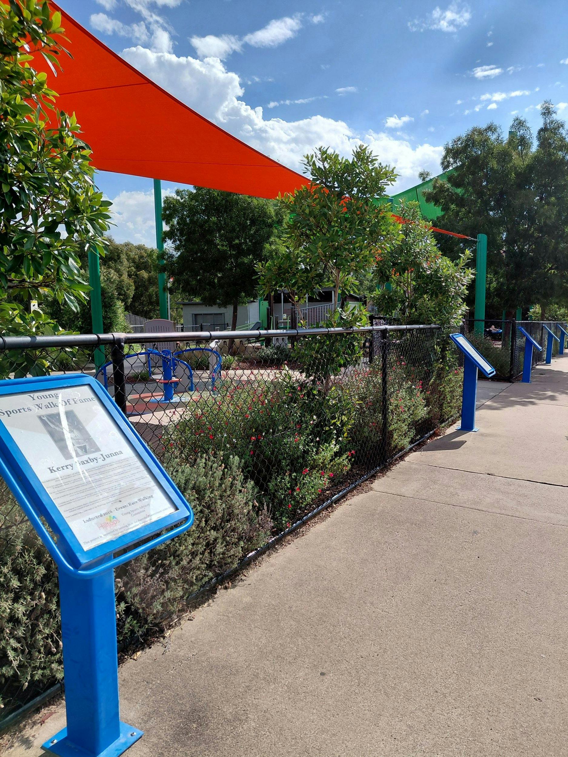 Signage in front of Tresillian Park