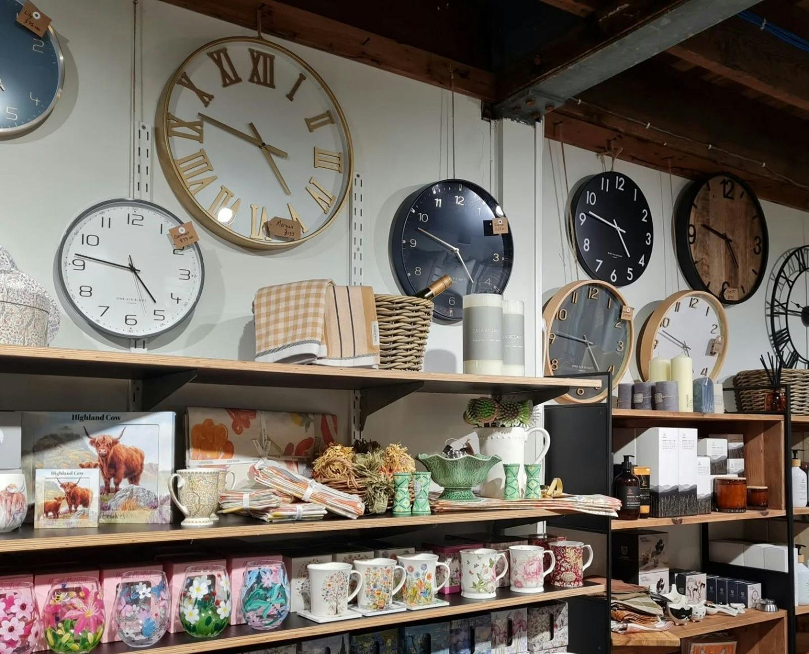 Homewares and clocks