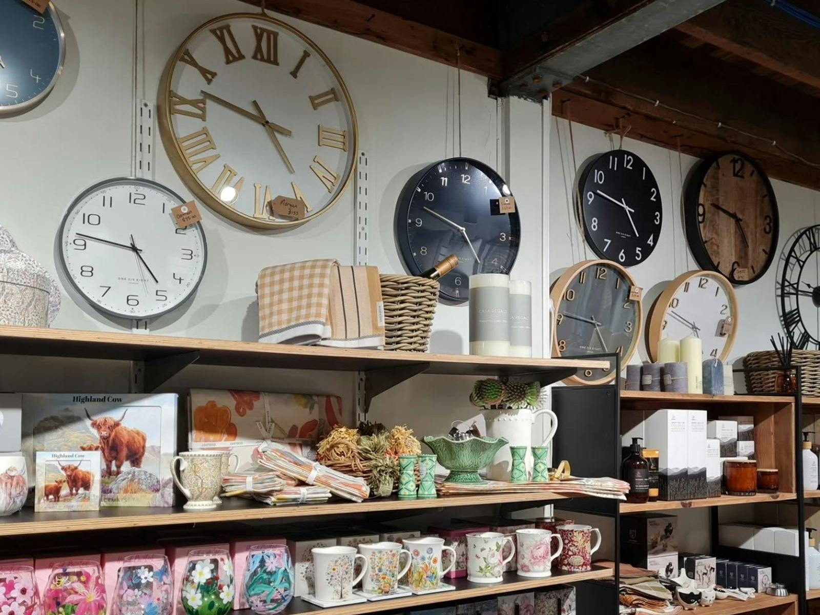 Homewares and clocks
