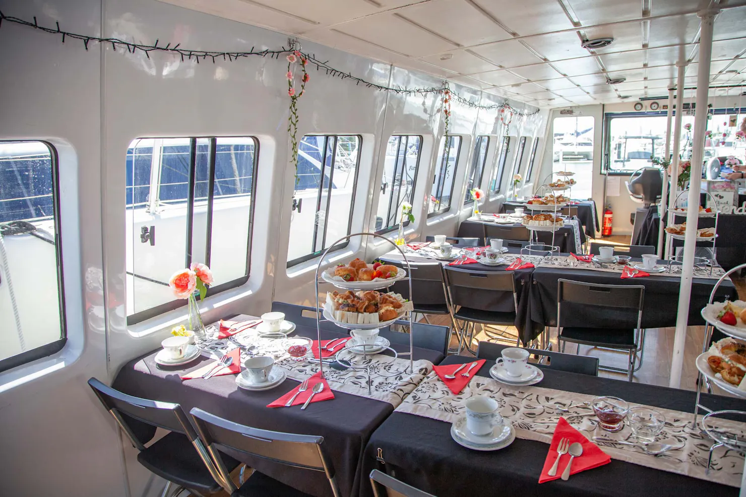 High Tea by Seafood Cruise Mooloolaba