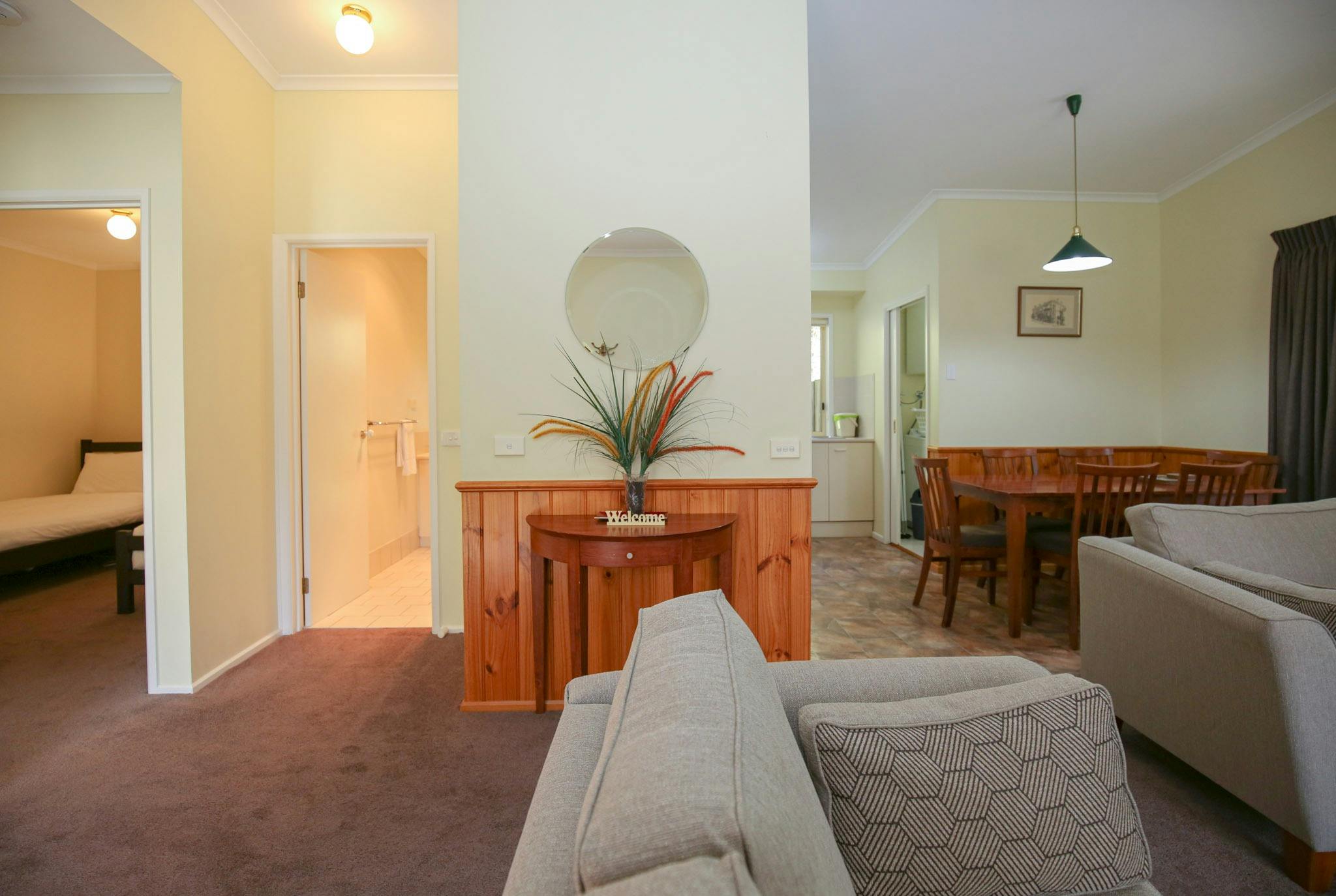 Open living at Silver Birches Unit 10