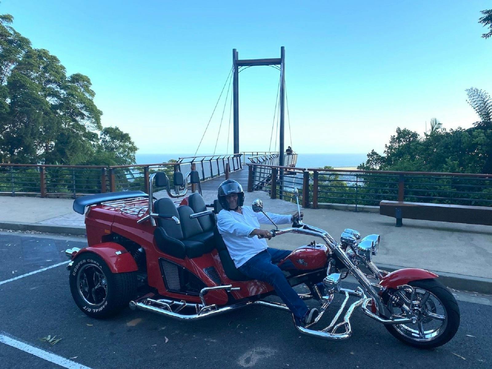 Trike at Sealy Lookout