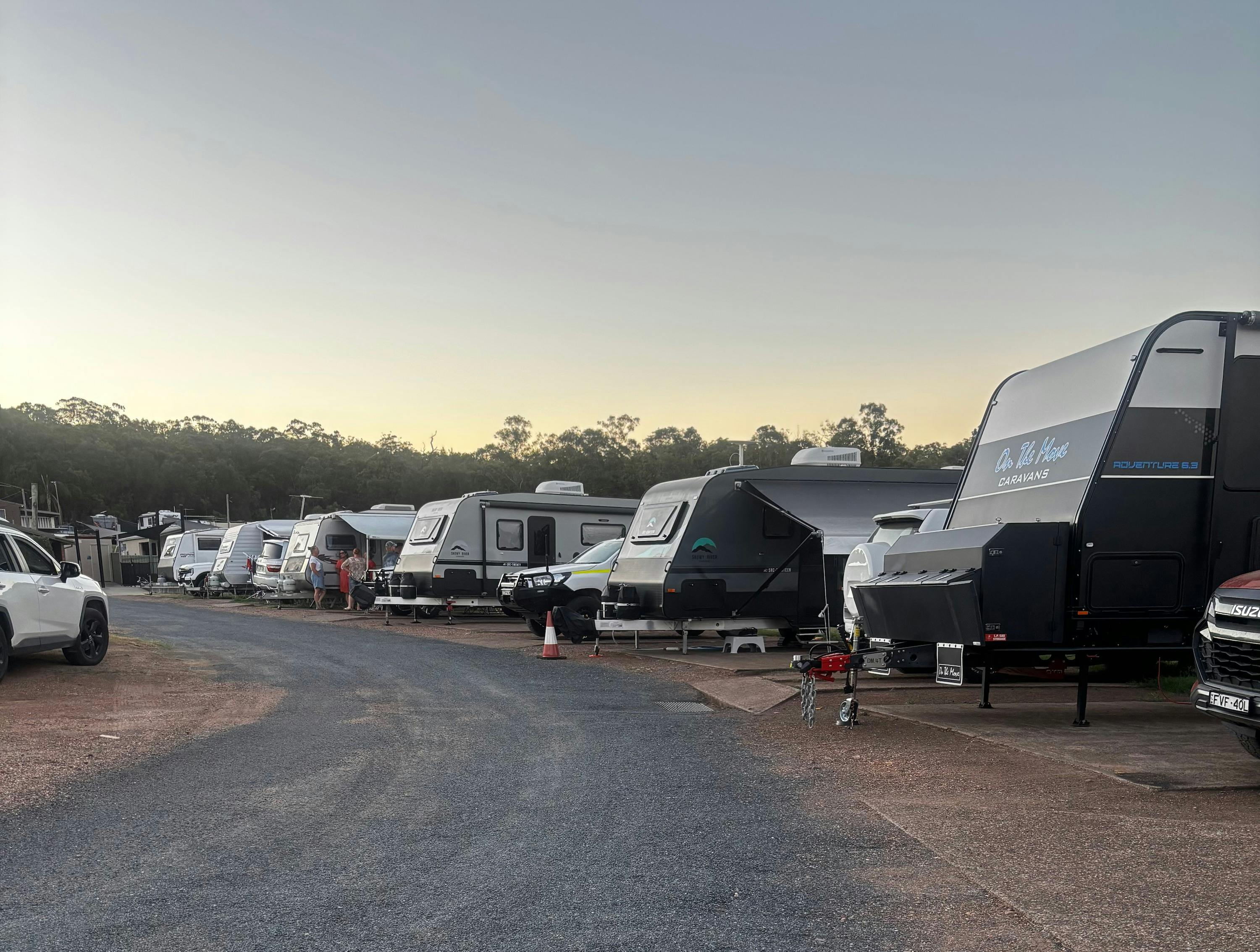 Singleton Hunter Valley Caravan Motorhome Drive-thru sites camping tent pet friendly