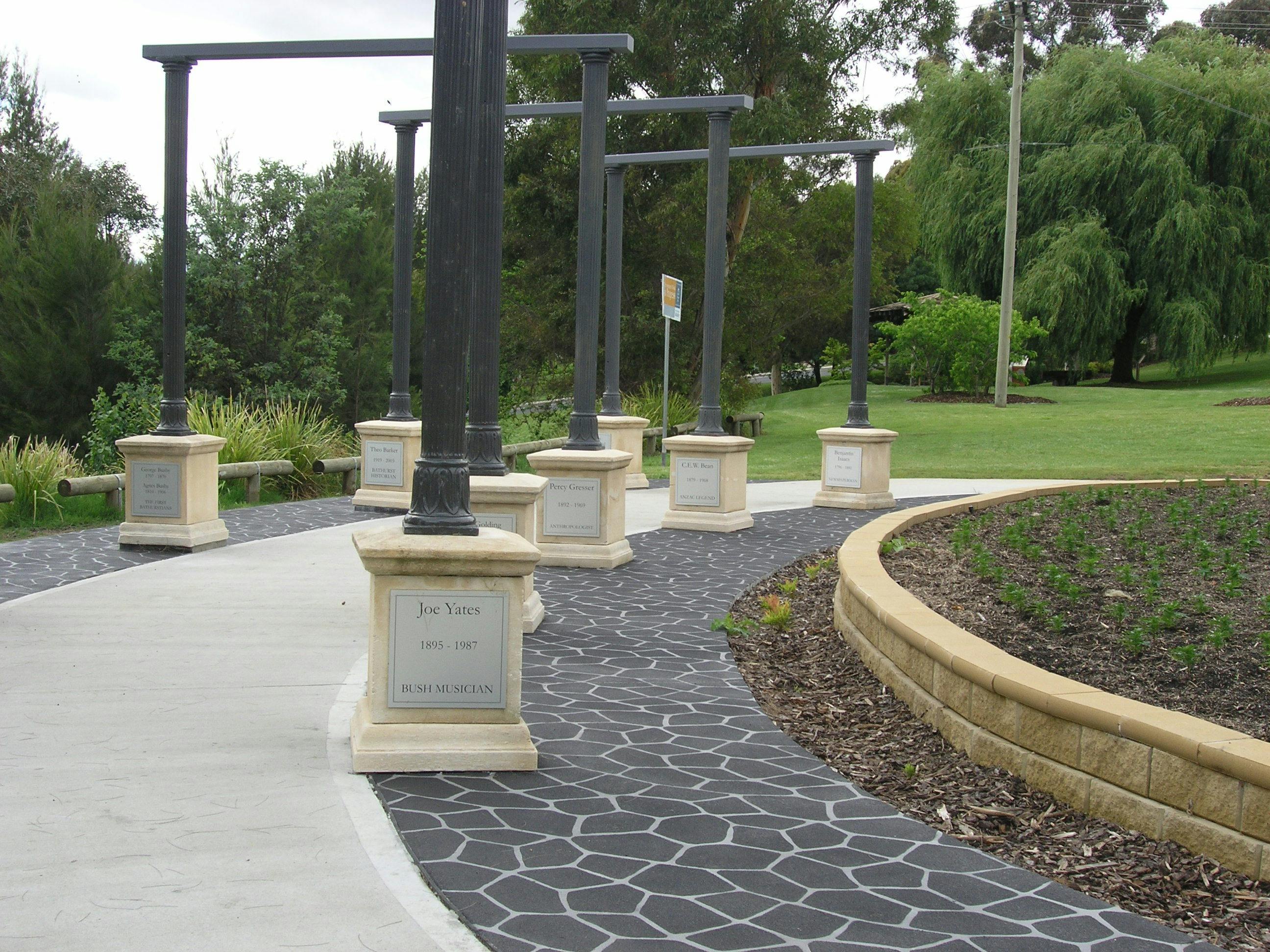 History, Bathurst, Walk