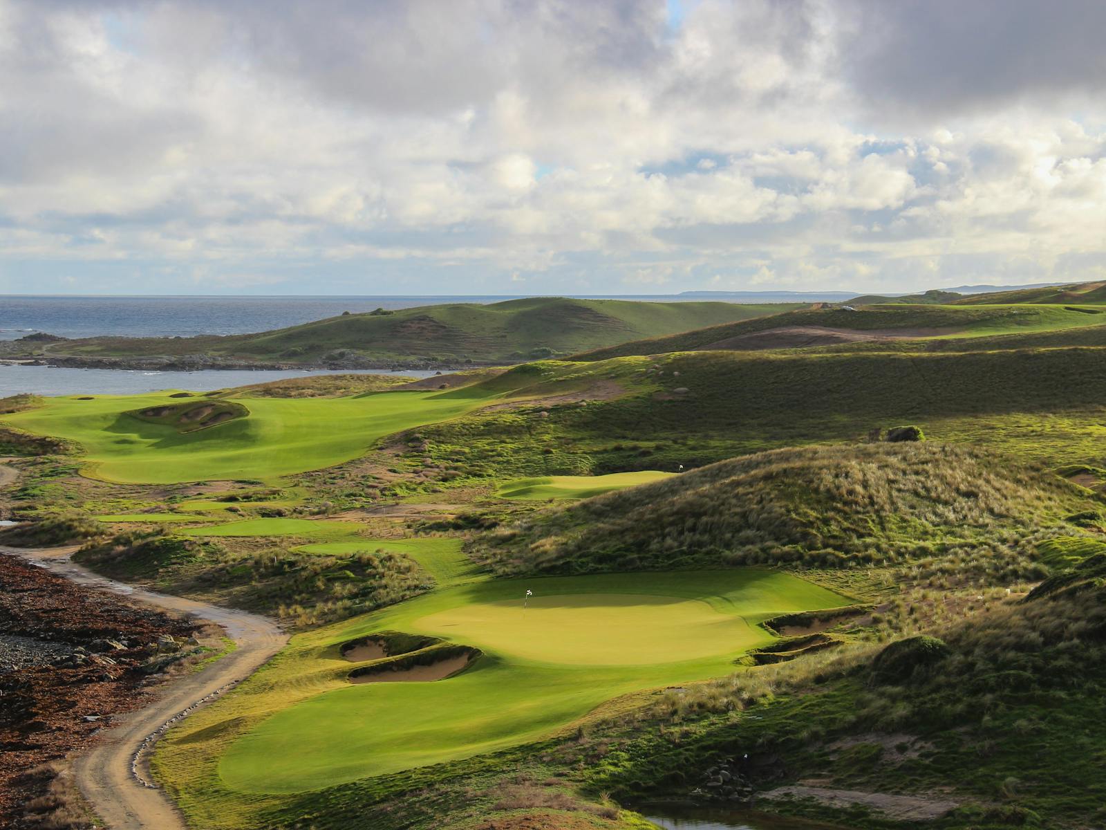 Hole 10 and 11 at Ocean Dunes