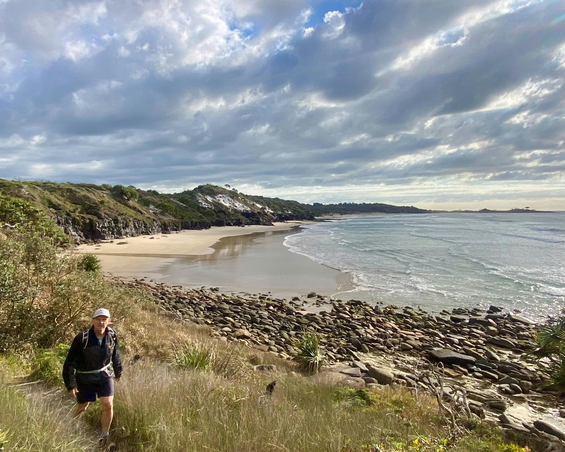 Walking south from Angourie