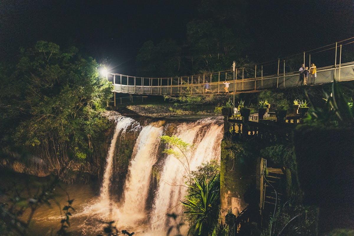 Mena Creek Falls from Paronella Park