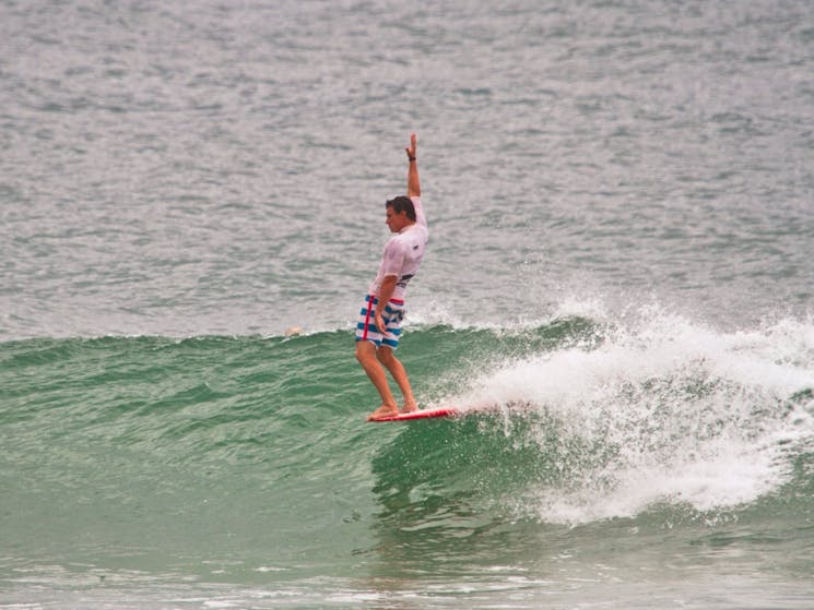 Australian Longboard Surfing Open Kingscliff Visitnsw Com