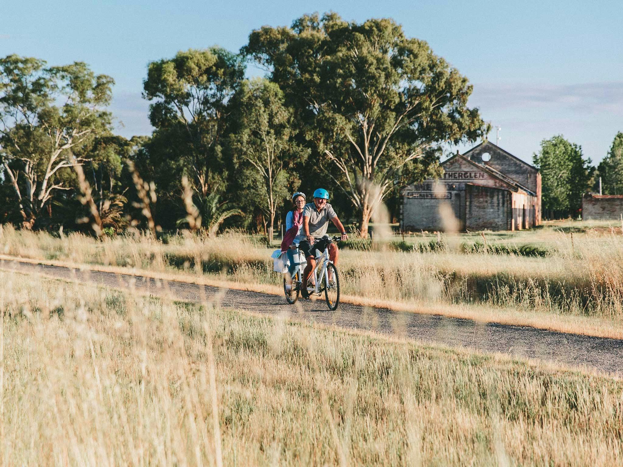 Murray to Mountains Rail Trail - Rutherglen to Wahgunyah