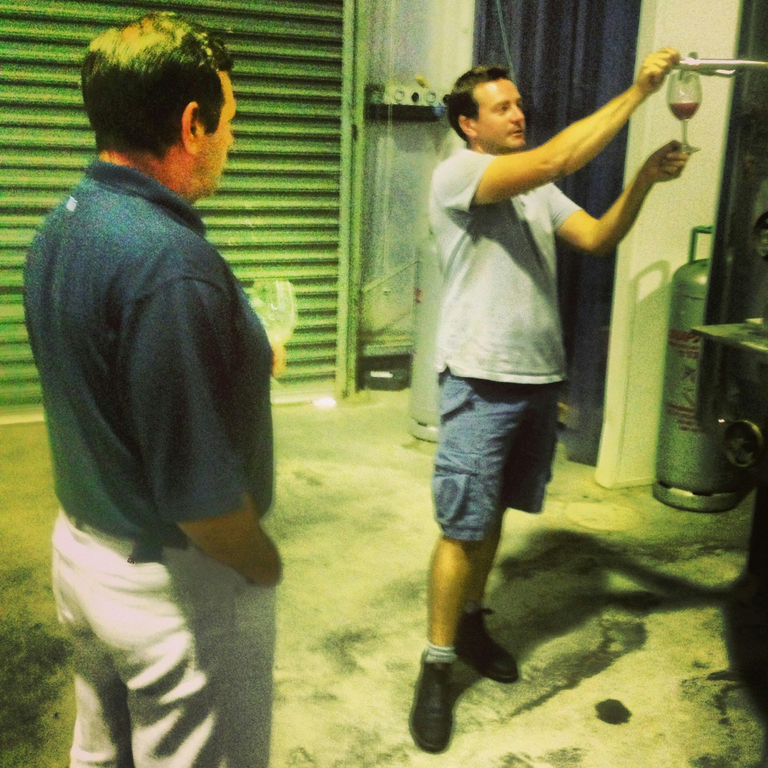 Winemaker experience, Yarra Valley.