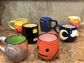 Marvellous Mugs, Crystal Cups and Creative Candle Holder Pottery Workshop