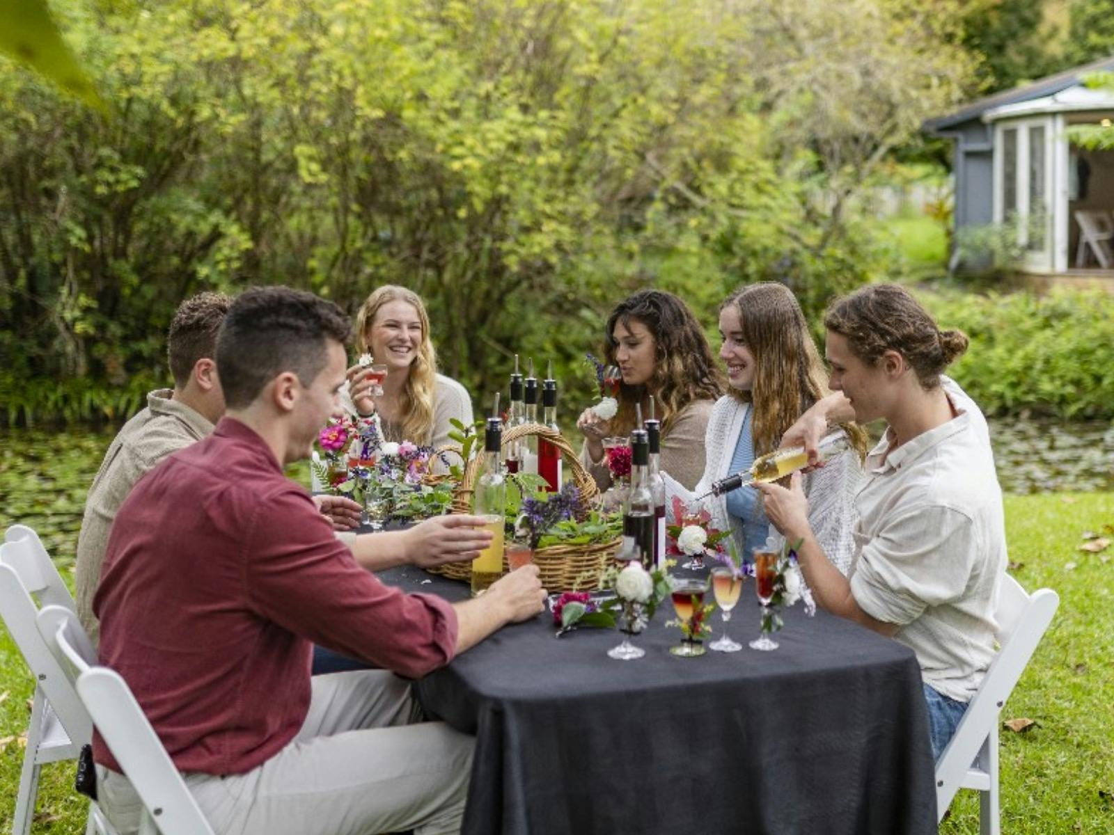 Foraging and Mixology at Firescreek Botanical Winery