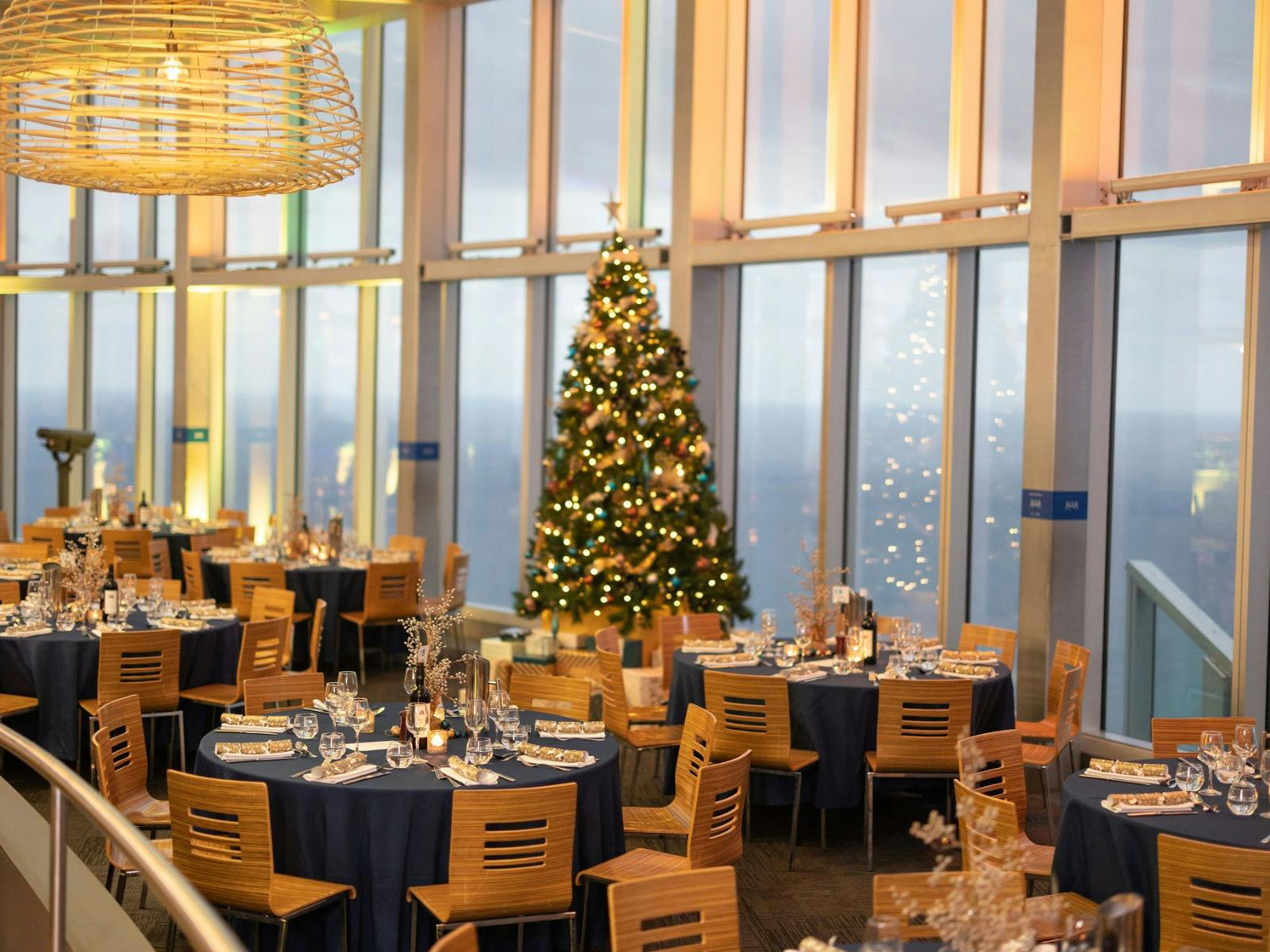 Corporate Christmas in the Clouds at SkyPoint