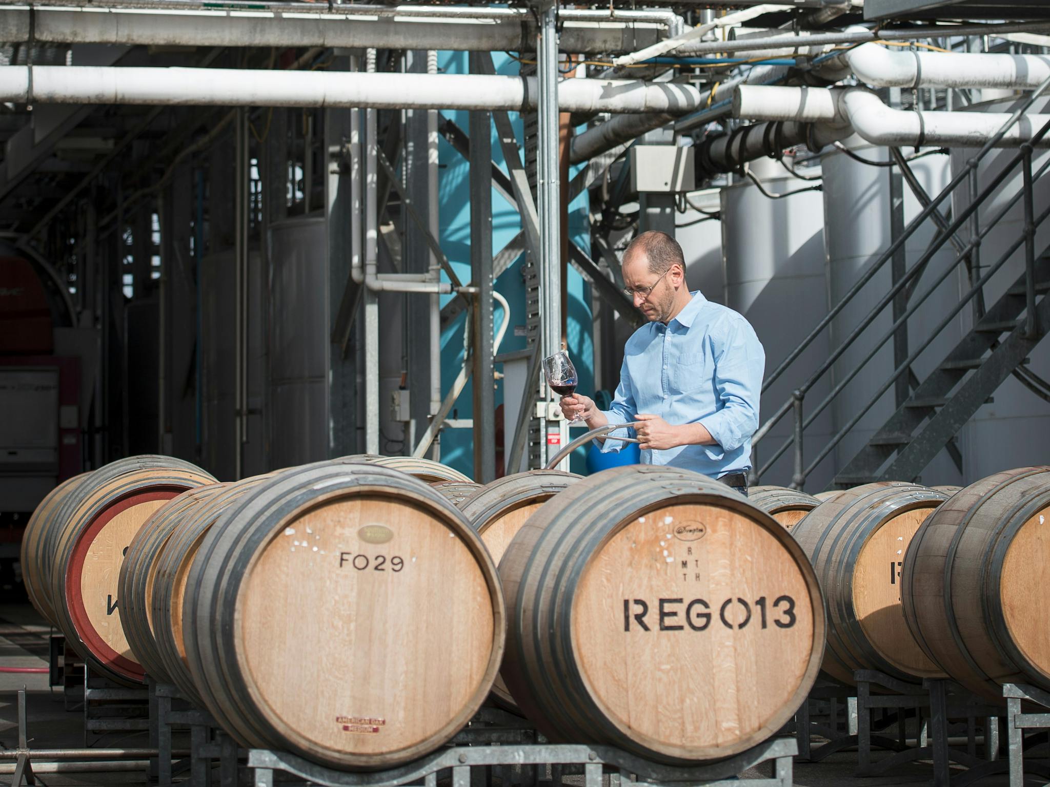 Winemaker Marc Scalzo - De Bortoli Rutherglen Estate
