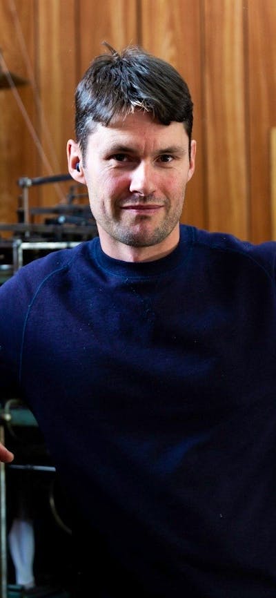 Lindner Socks 10th generation sock maker Andrew Lindner.