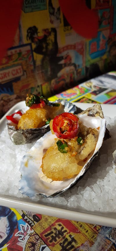 salt and pepper rock oysters