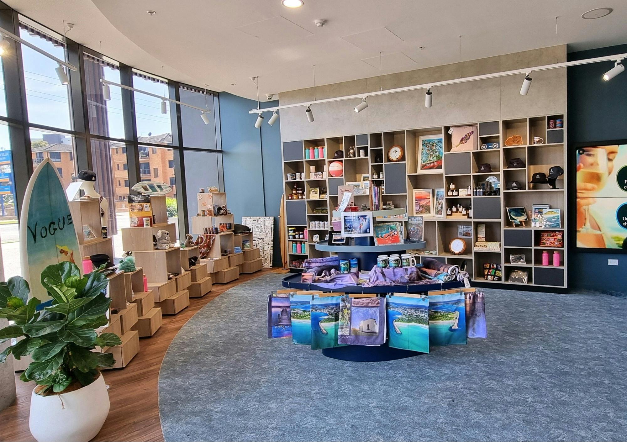 Forster Visitor Information Centre retail space