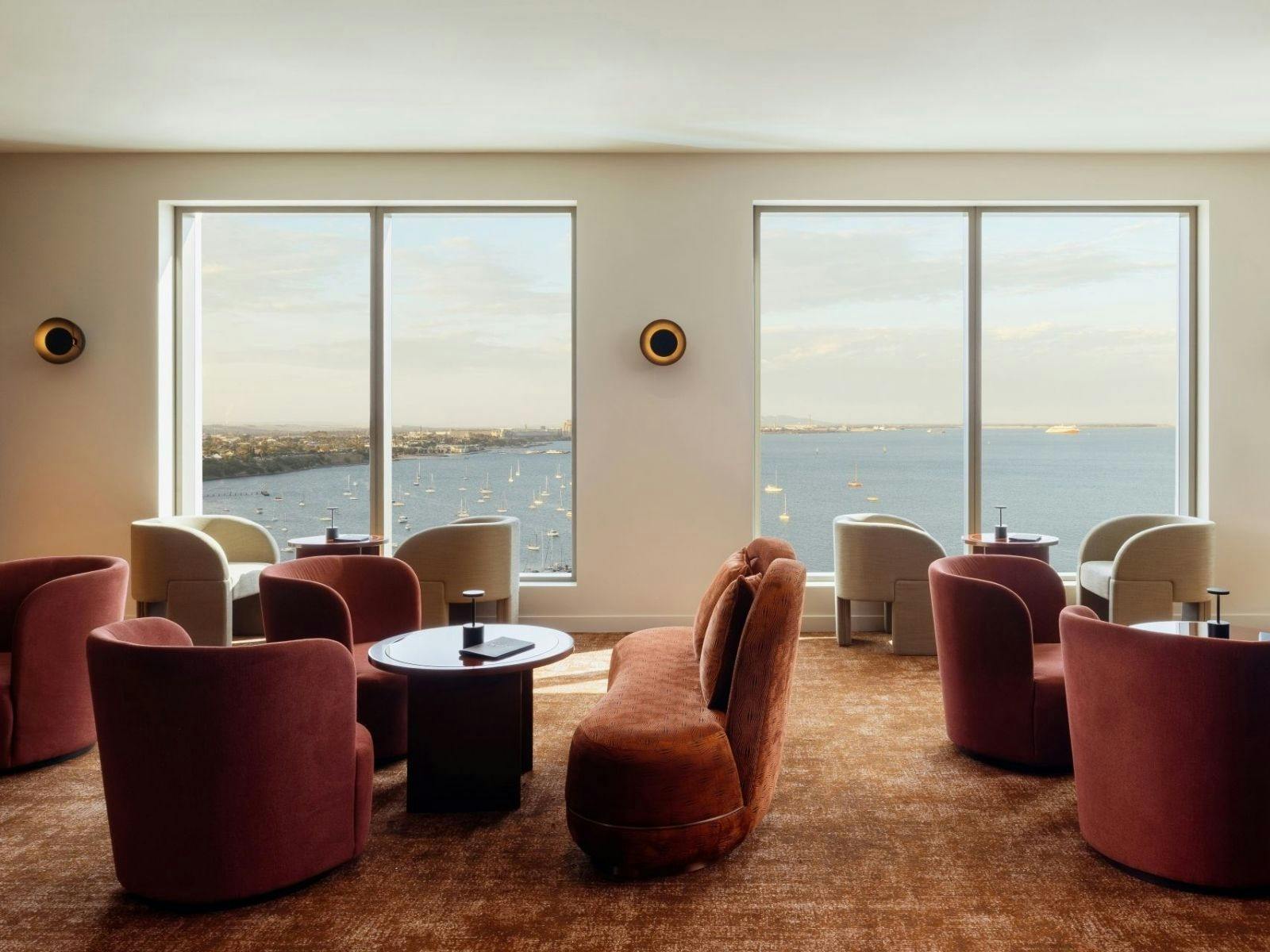 Bay views from level 10