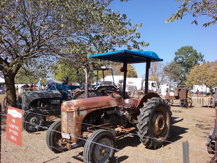 Yass Show antique machinery