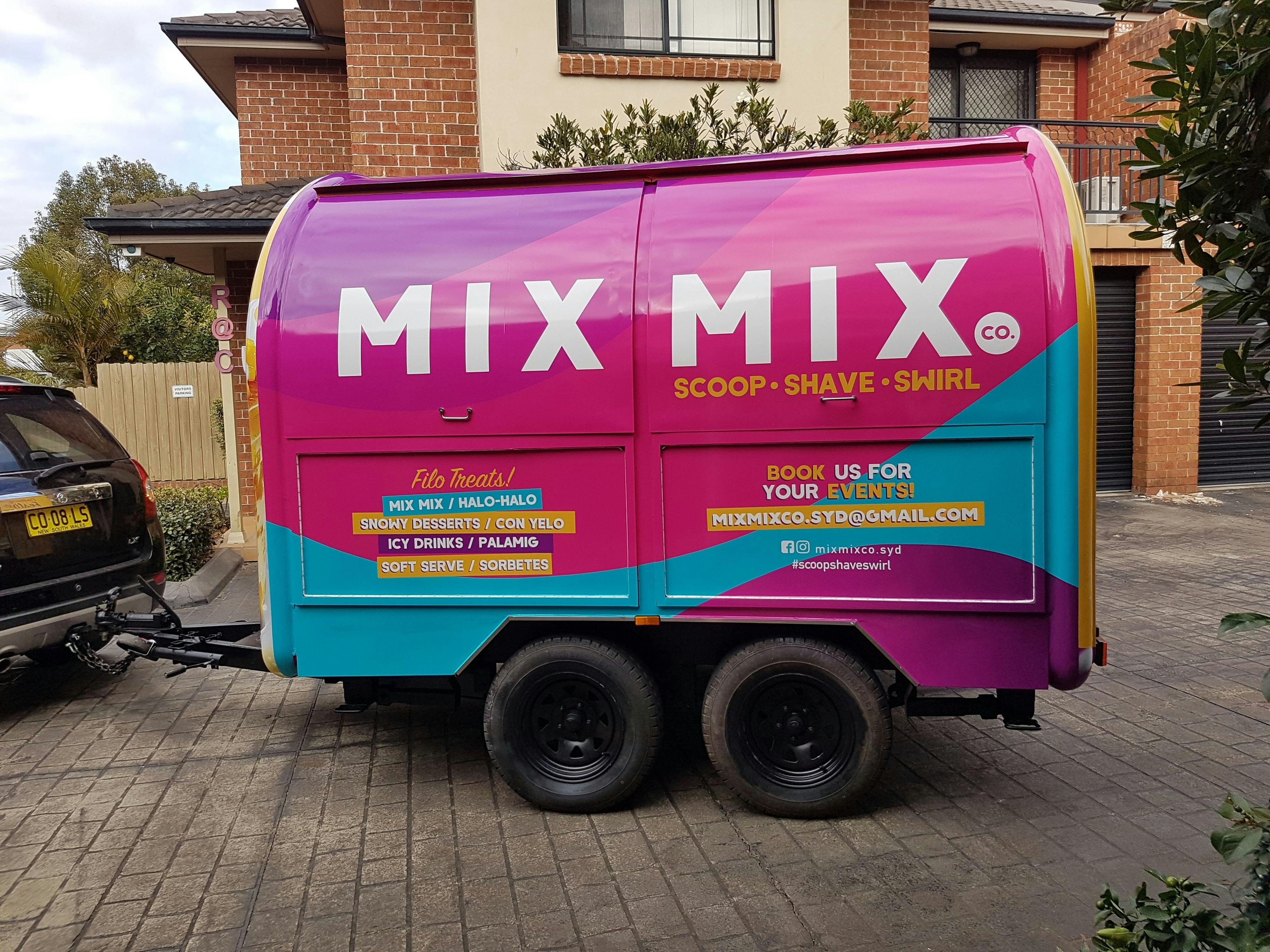 Mix Mix Co. trailer