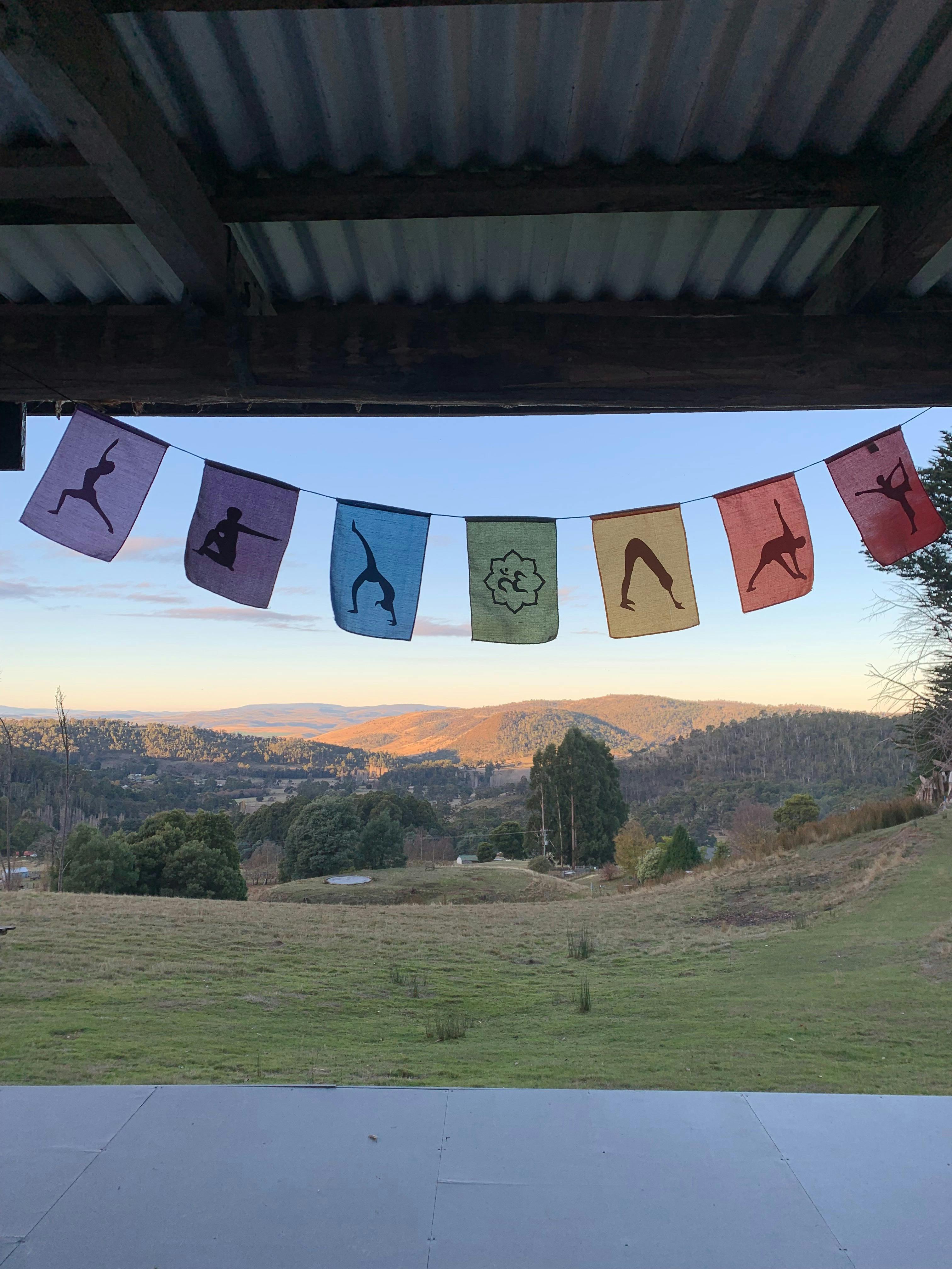View from the Yoga Barn