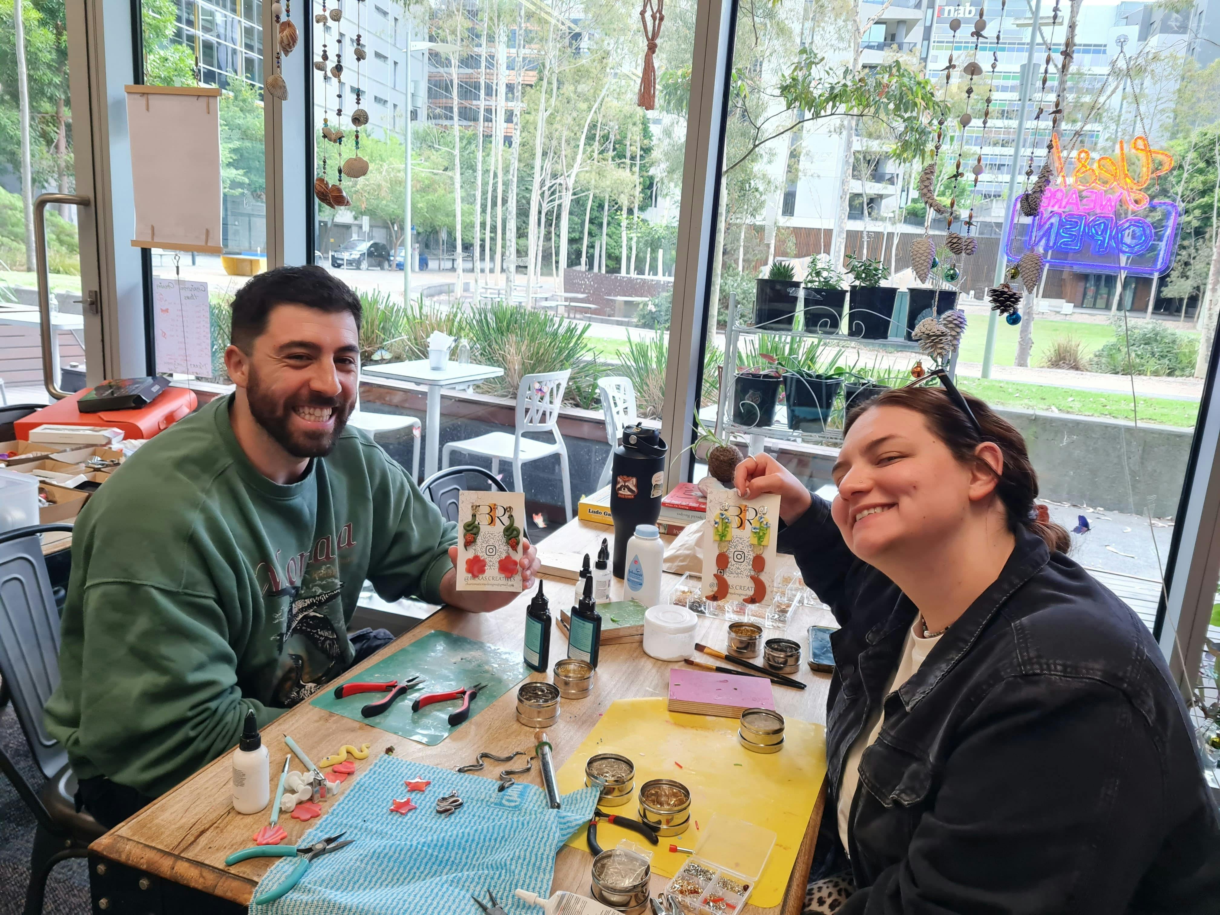 Polymer Clay Earring Workshop