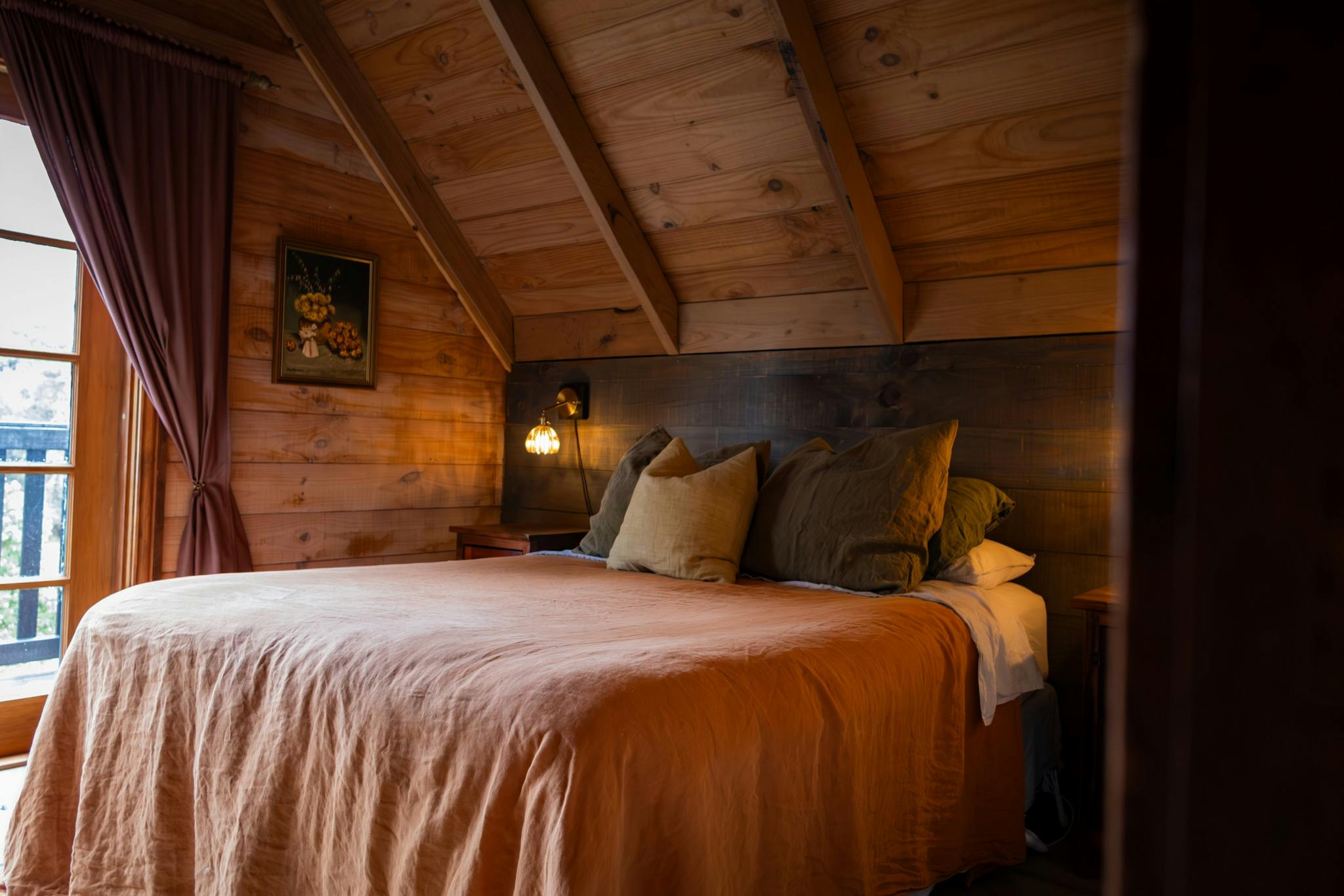 Bed in loft
