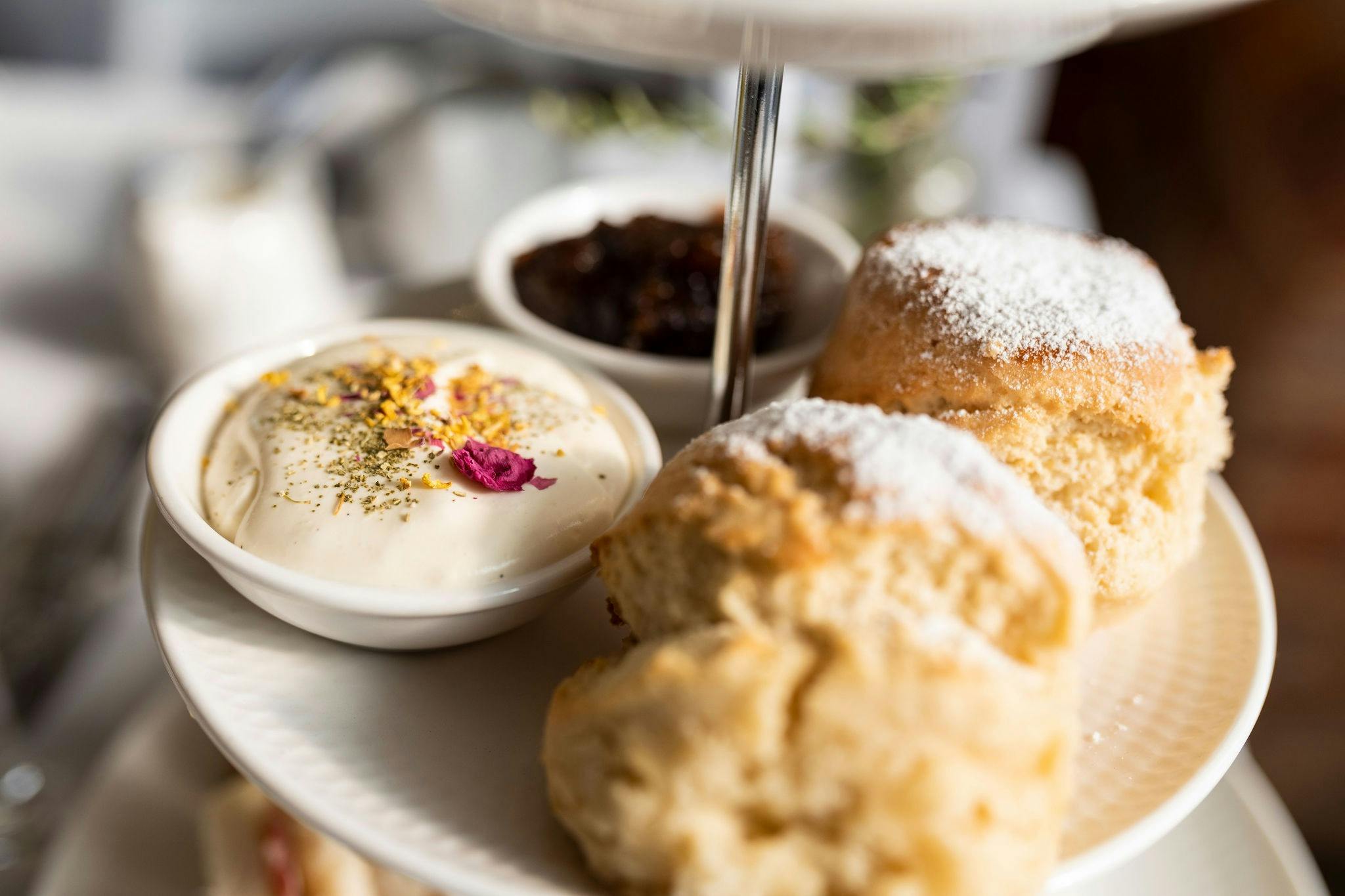 high tea food
