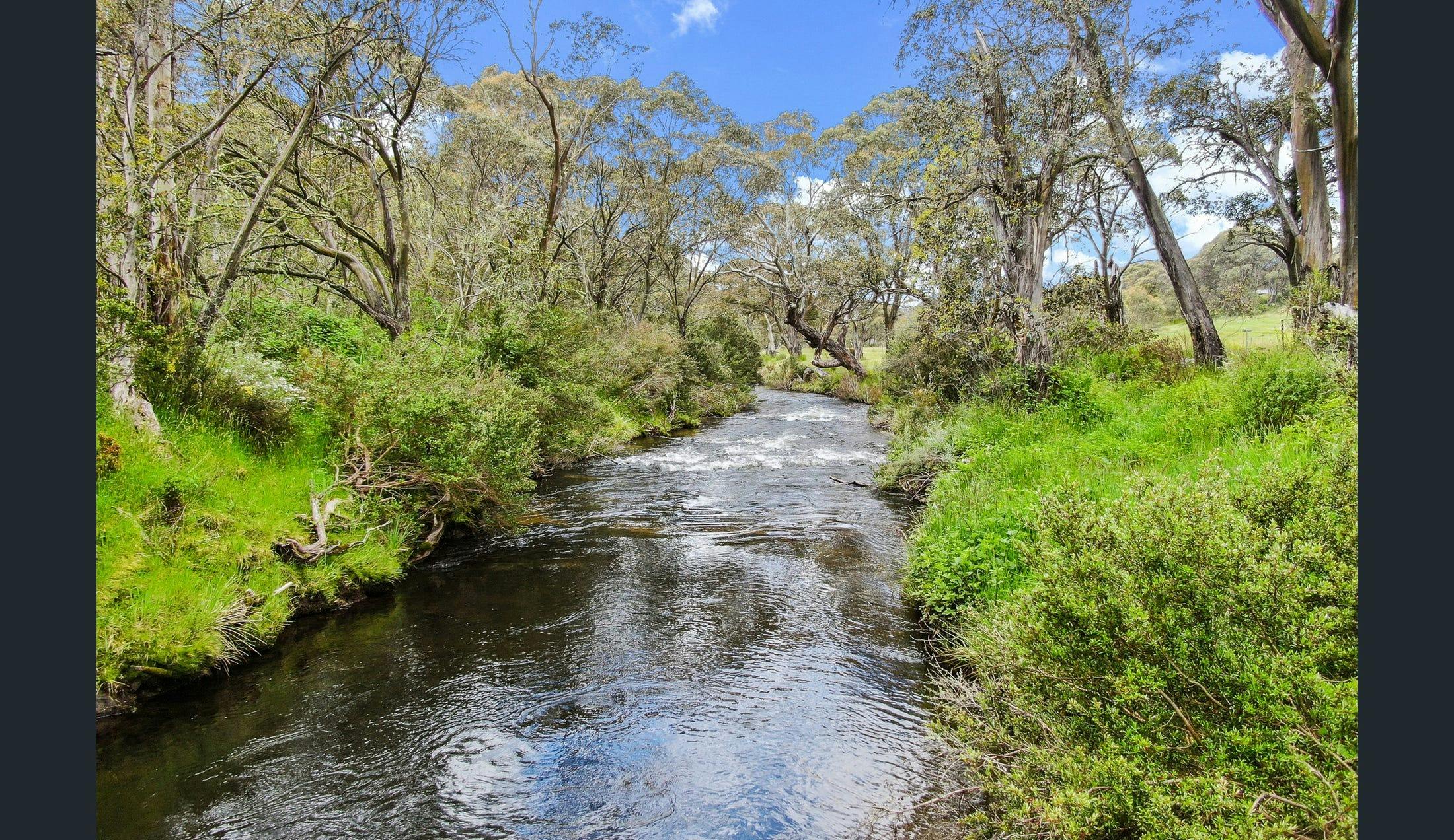 Fed by mountain streams, the Mowamba River is a great spot for trout fishing or a refreshing swim