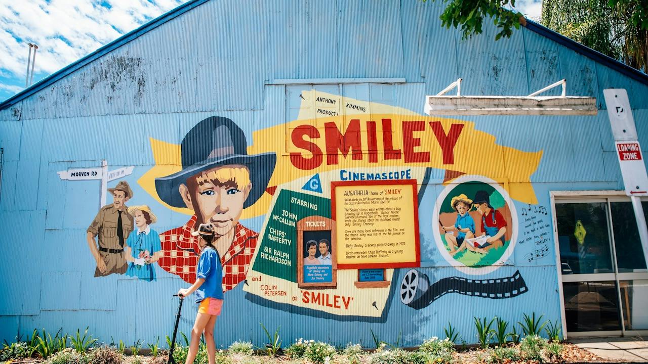 Smiley Mural Augathella