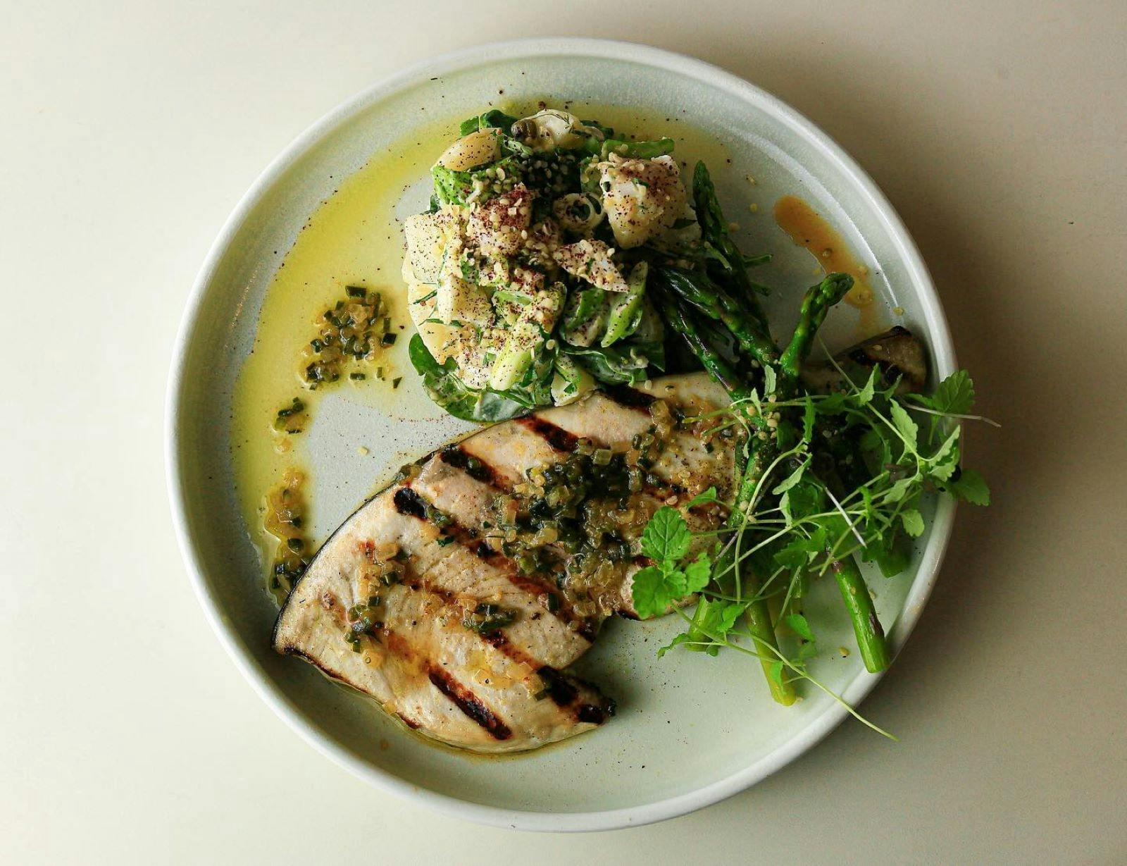 Meal at Relish on Addison