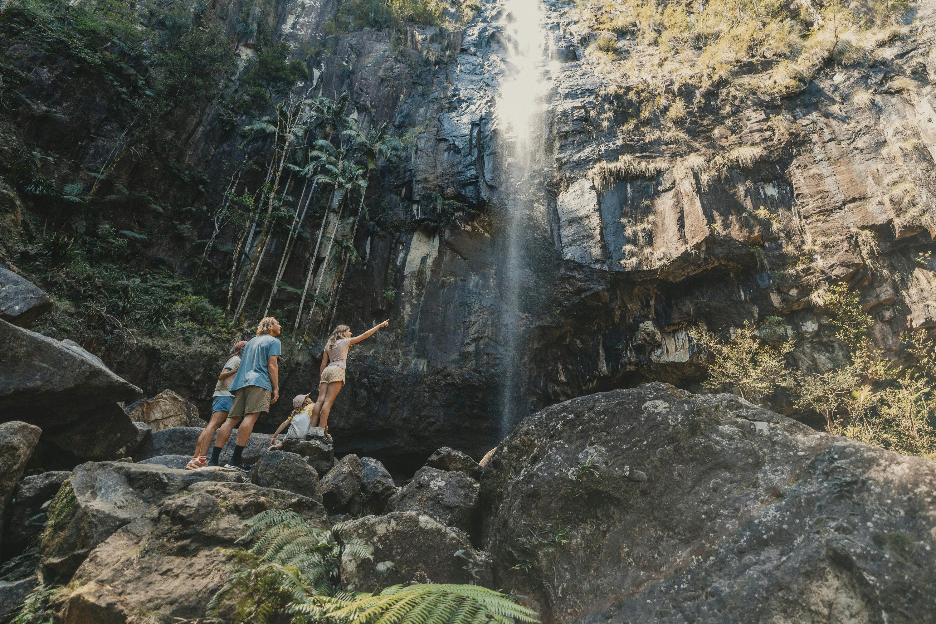 Protesters Falls