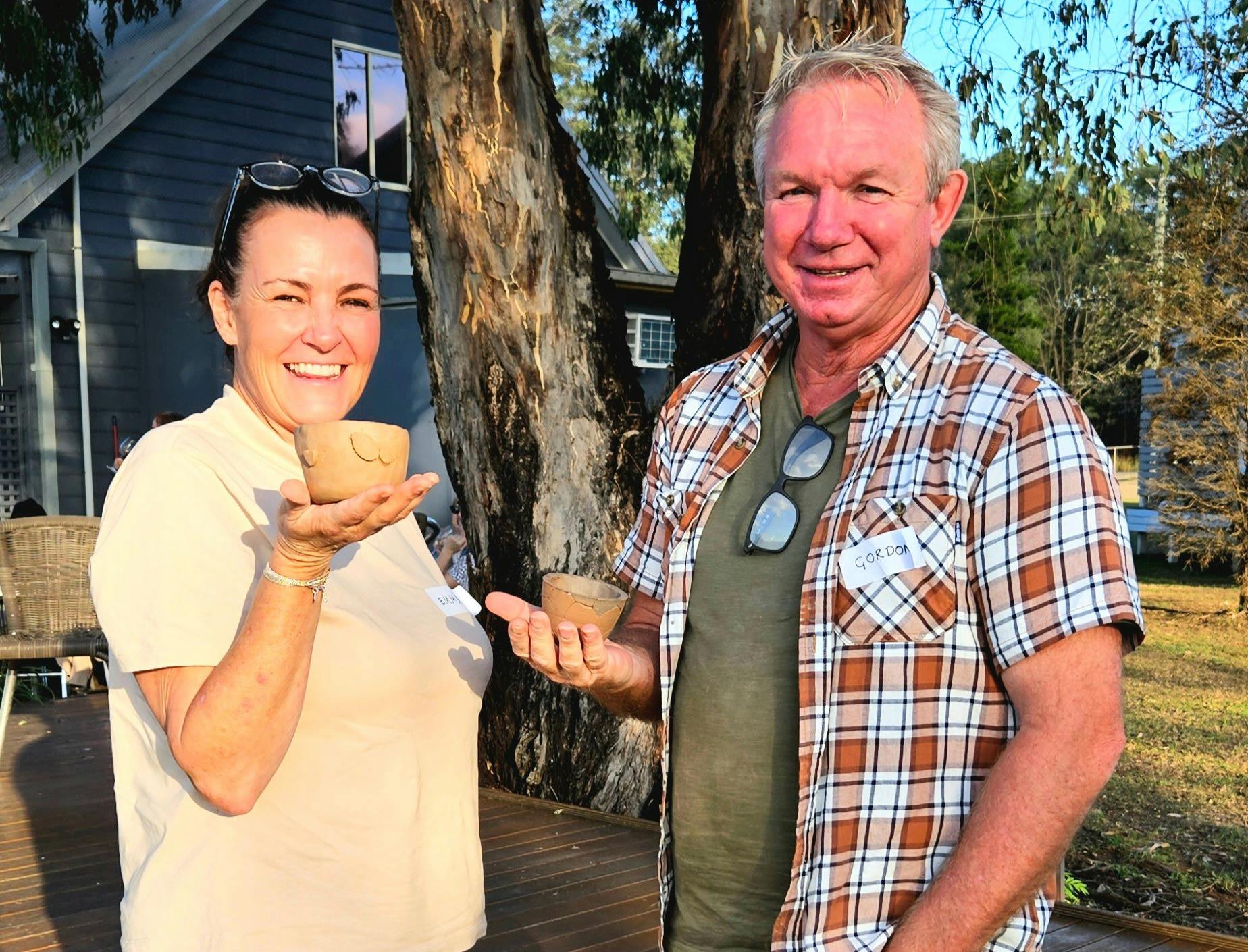 Stomp! Wines Pottery, Wine and Cheese