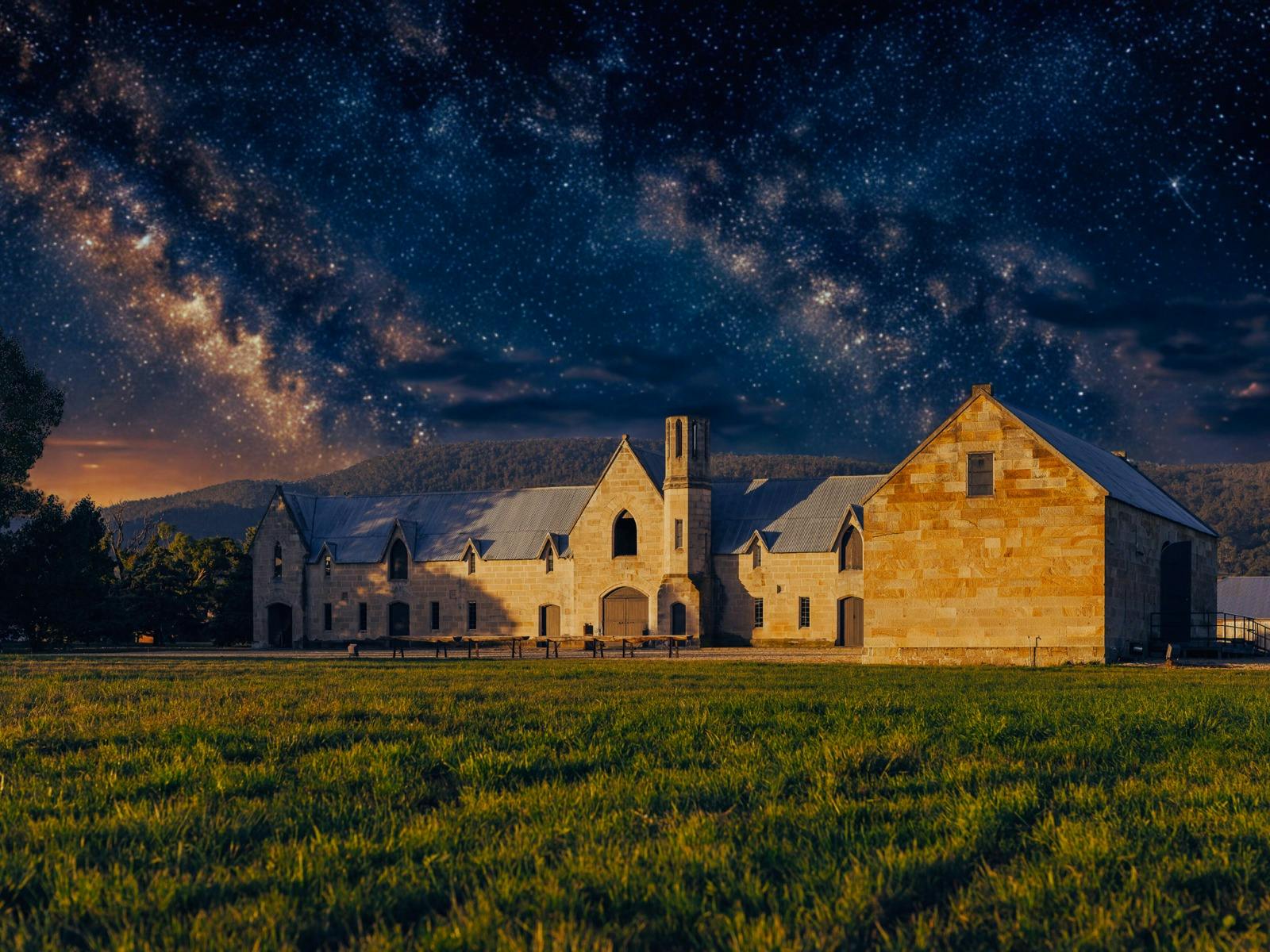 Dark sky stargazing image