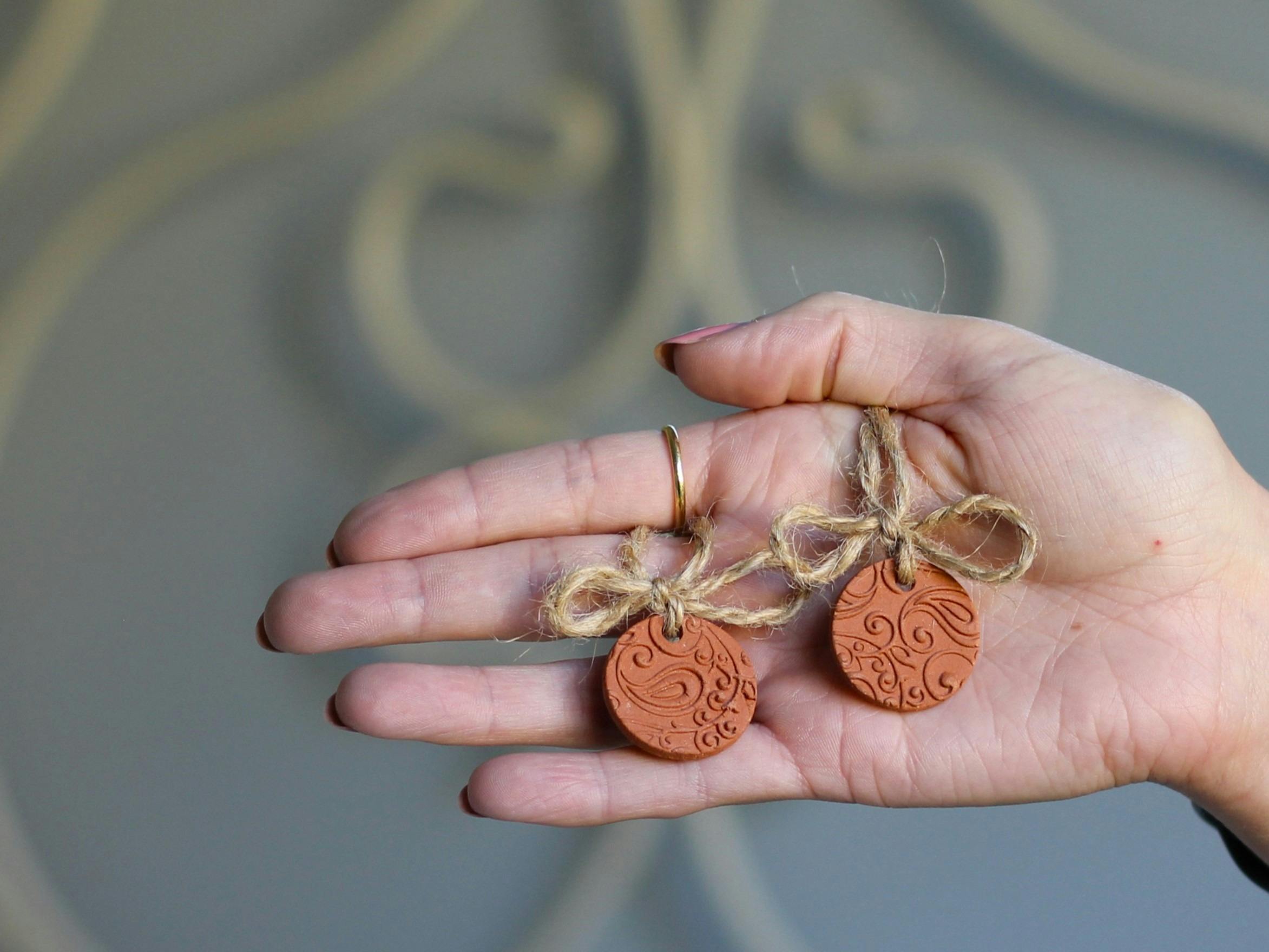 Scented Ceramic Hearts