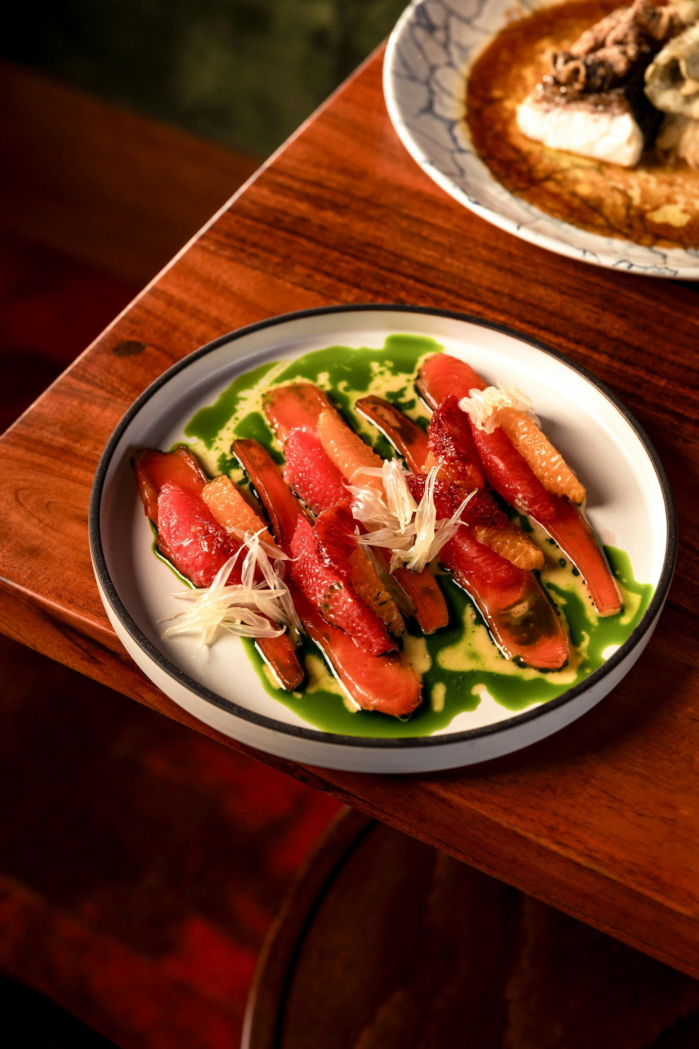 パパイヤの刺身