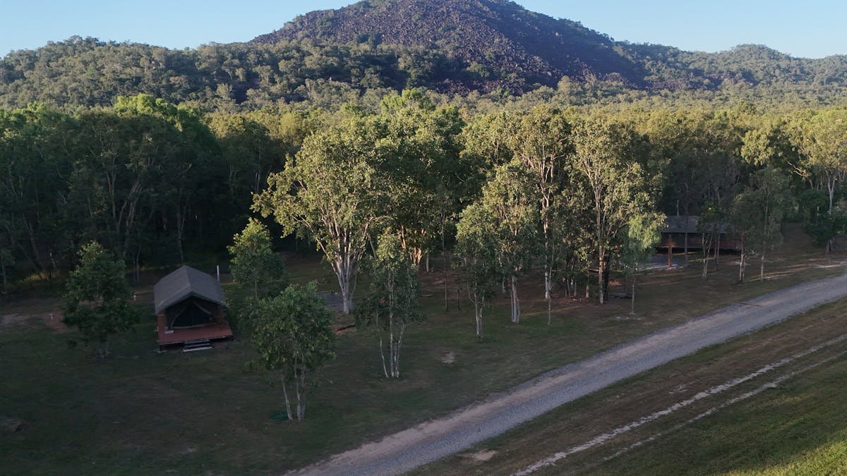 Lodges are overlooked by magical Kalkajaka