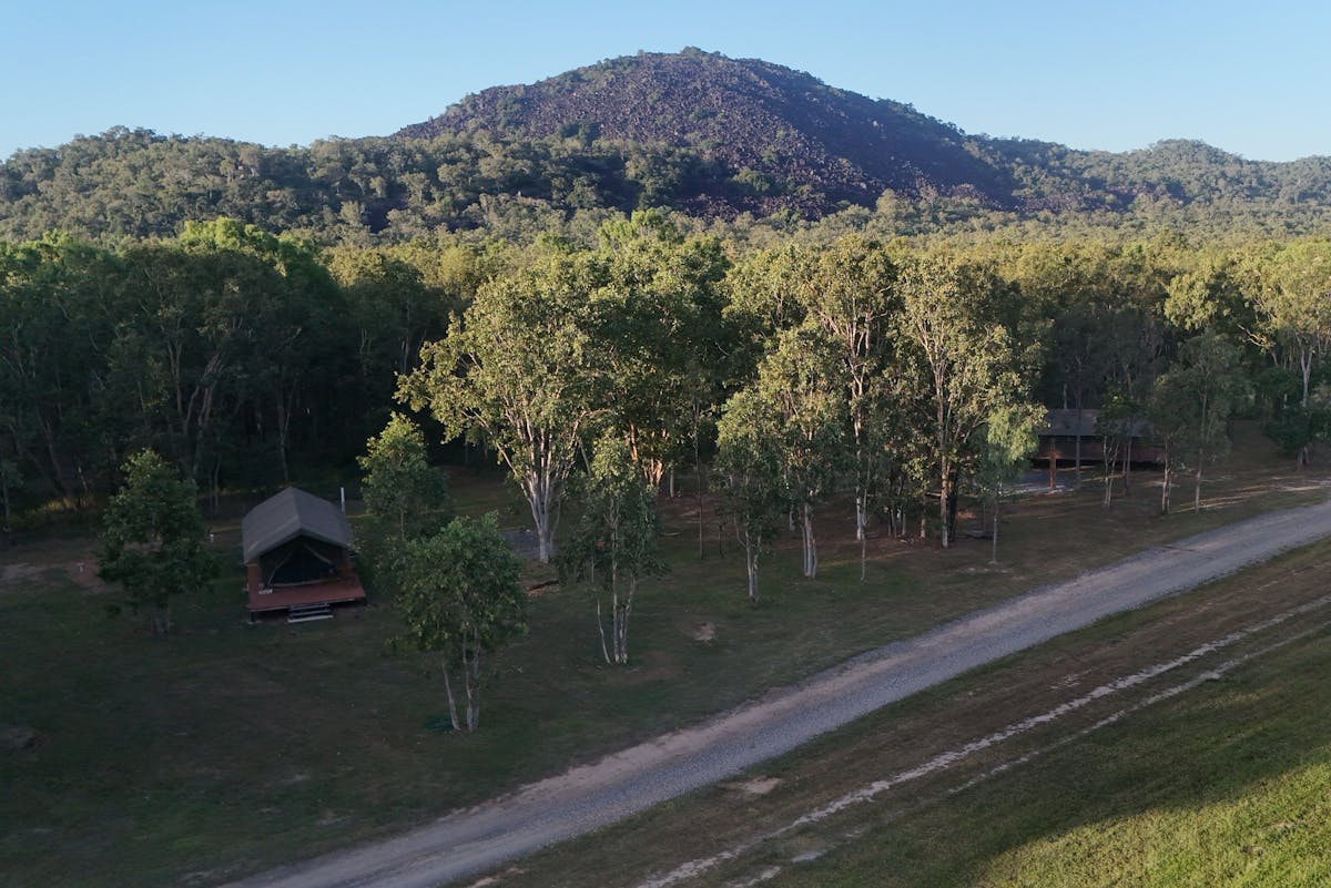 Lodges are overlooked by magical Kalkajaka