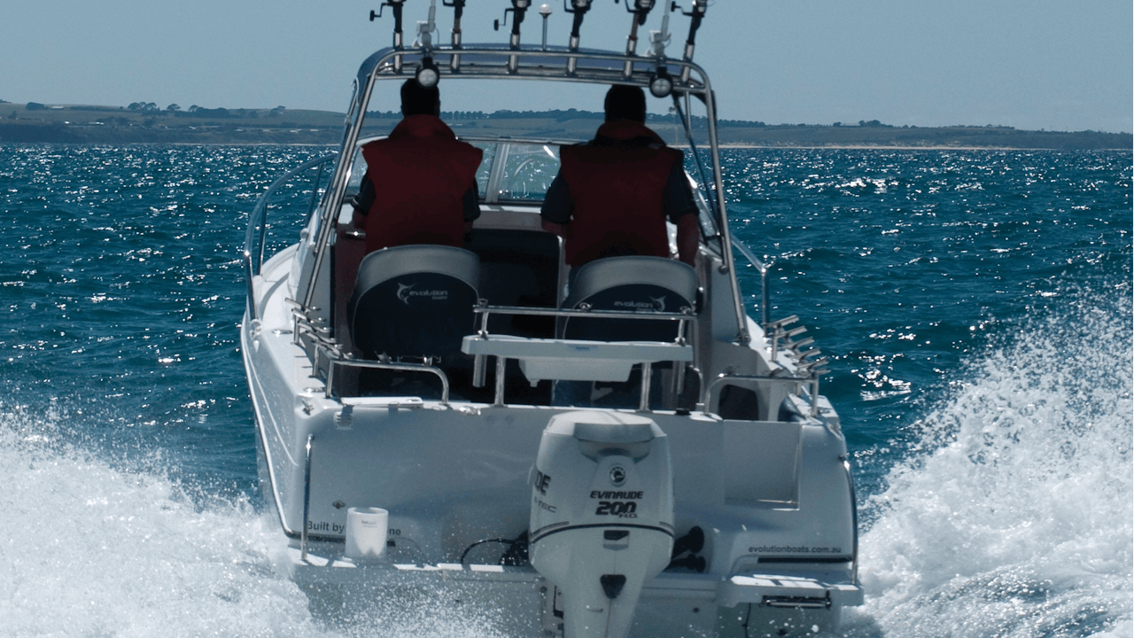 Boating on Western Port