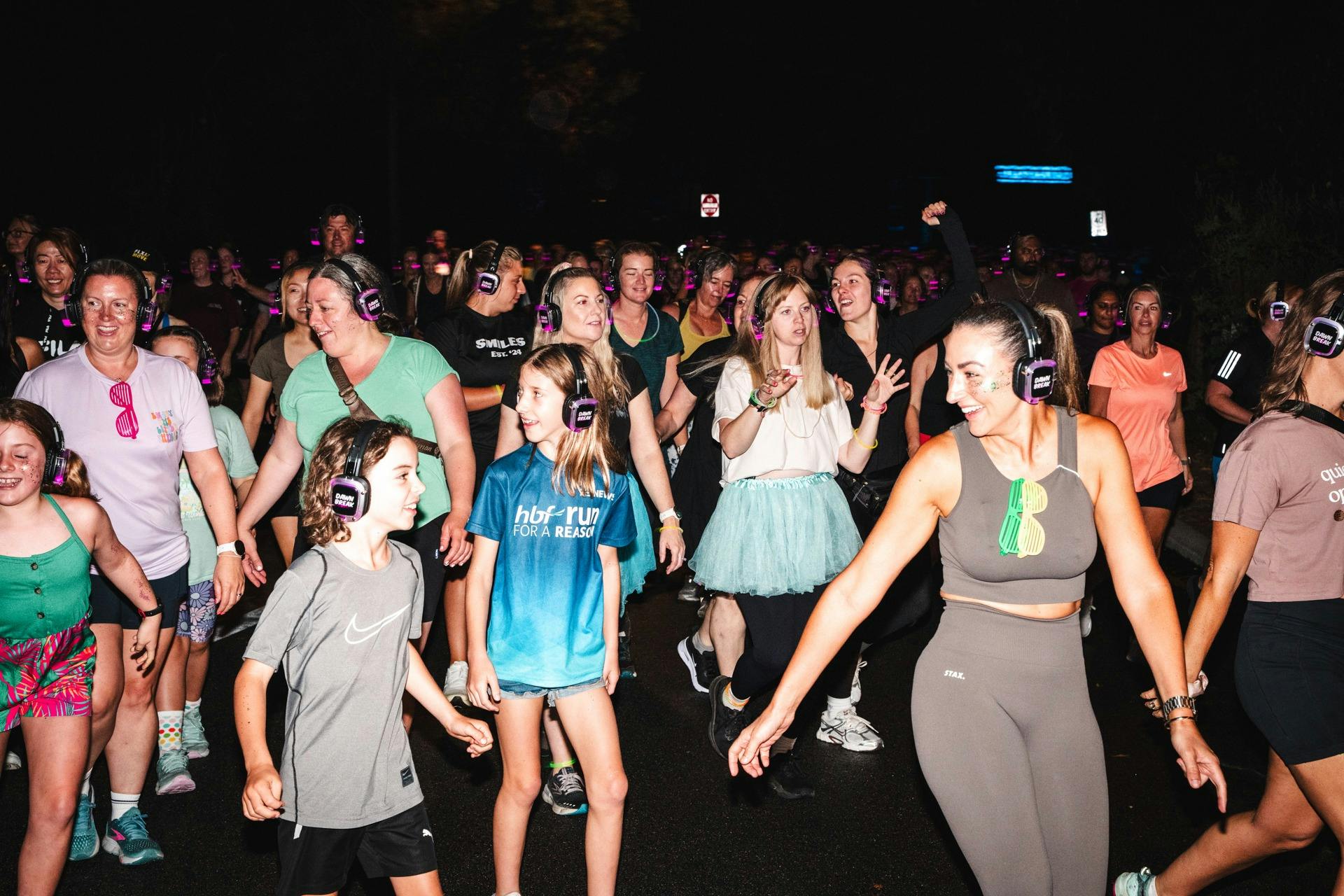 Runrise Sunrise silent disco