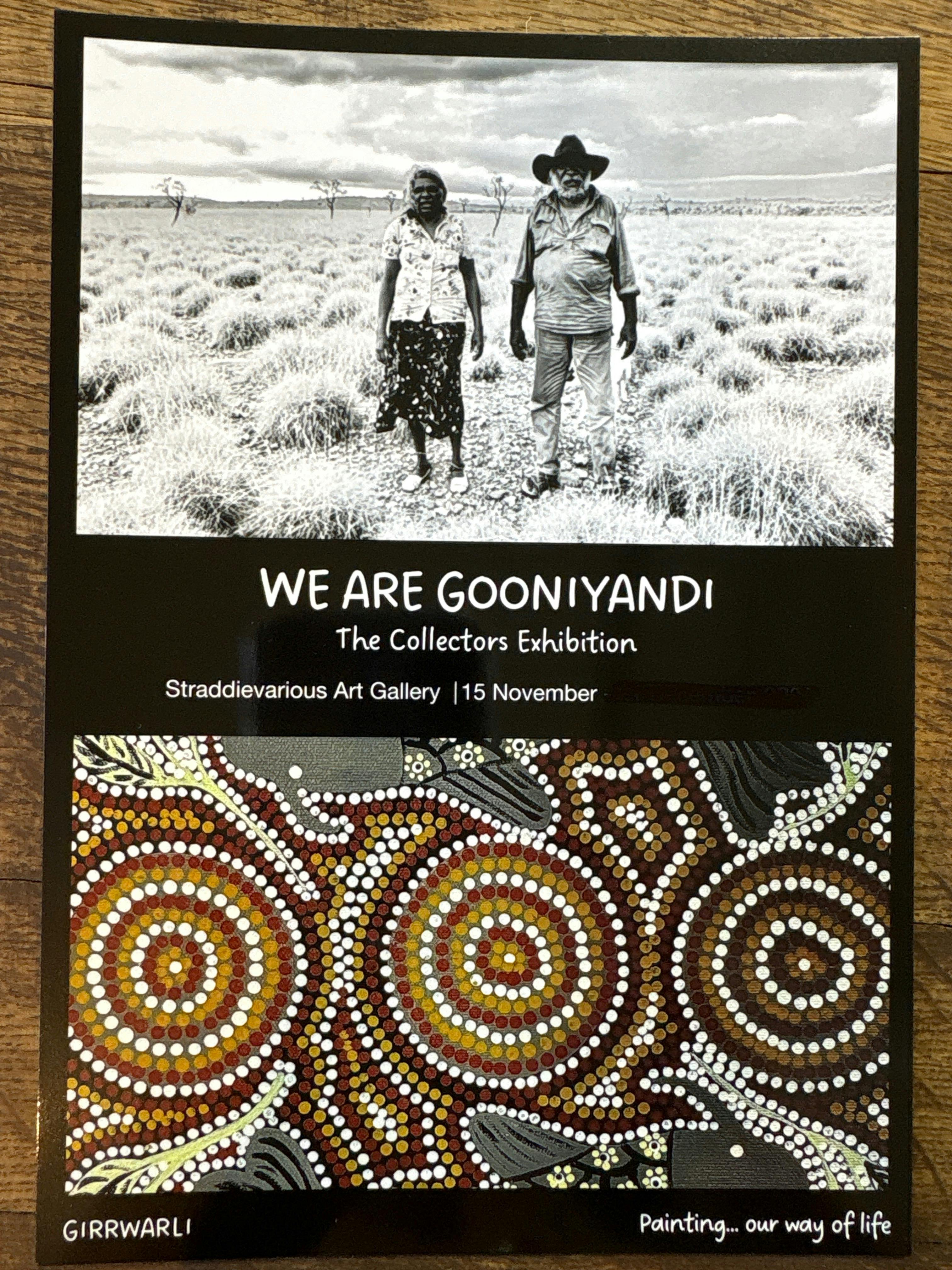 Exhibition Gooniyandi people from The Kimberley