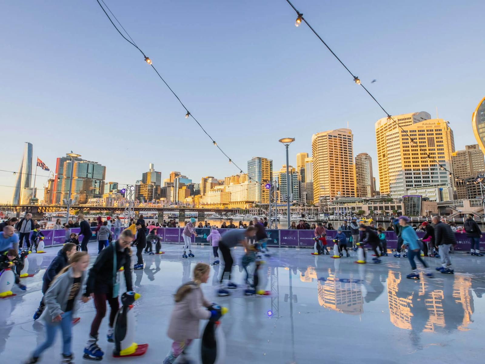 Darling Harbour Ice Rink winter fun