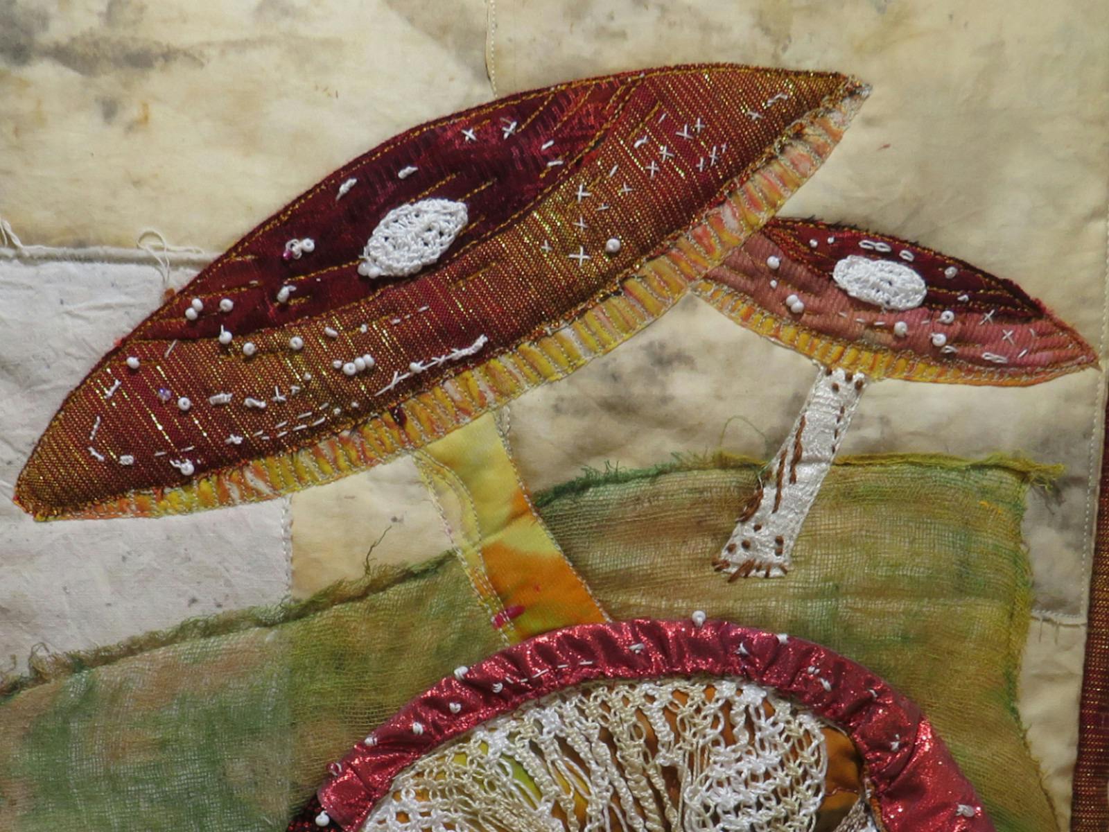 Stitching and Beyond’s  Bottom of my Garden