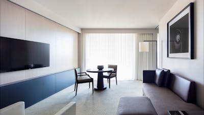 Living area in a Realm Suite