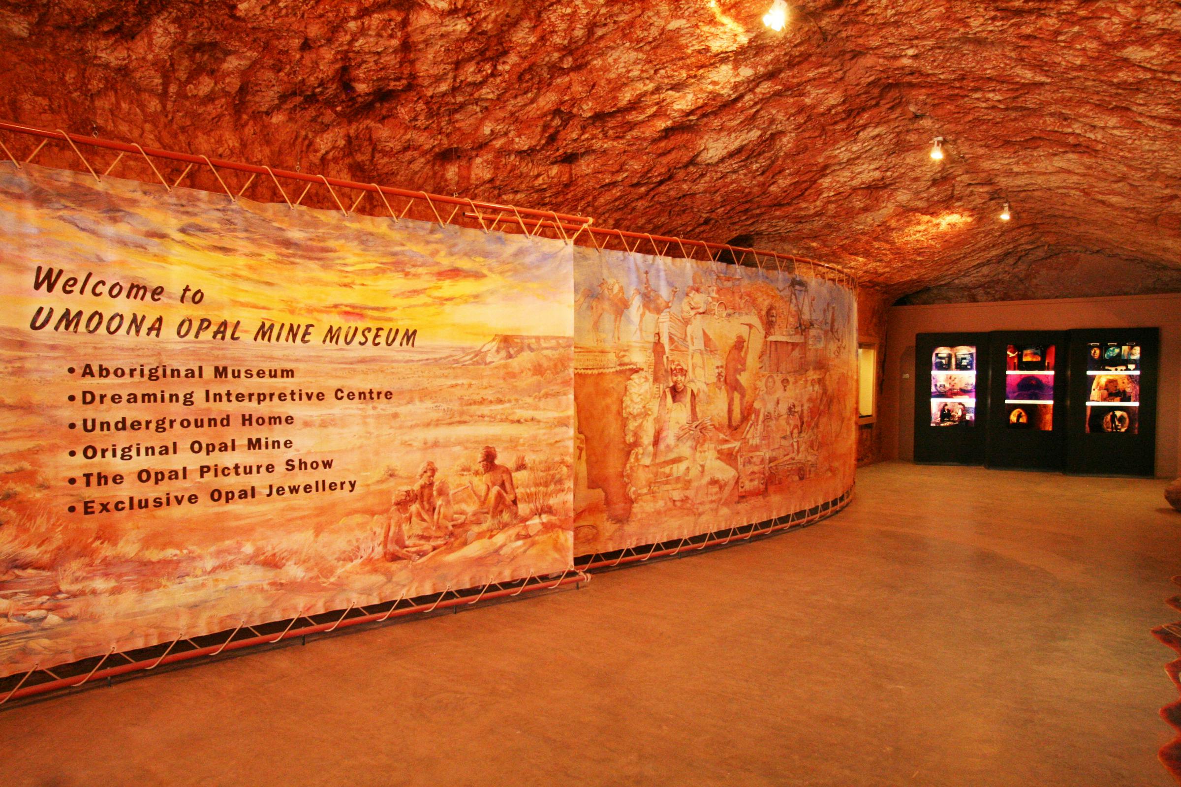 Take and underground mine tour in Coober Pedy